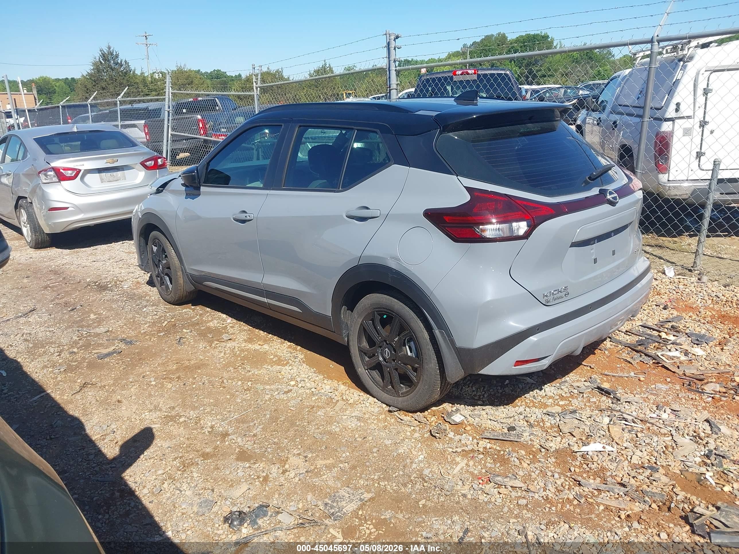 2024 Nissan Kicks Sr Xtronic Cvt Серый vin: 3N1CP5DV0RL508547