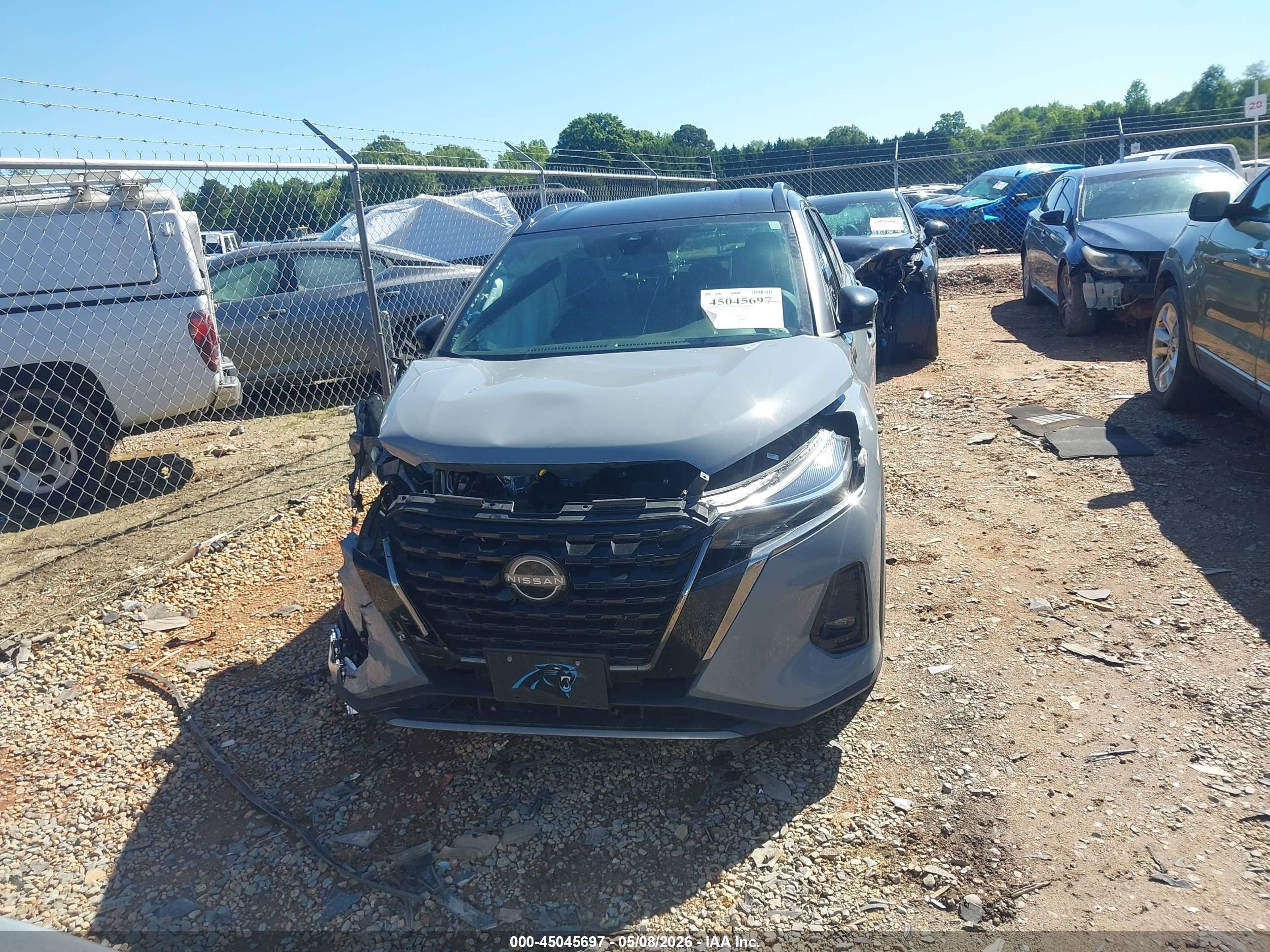 2024 Nissan Kicks Sr Xtronic Cvt Серый vin: 3N1CP5DV0RL508547