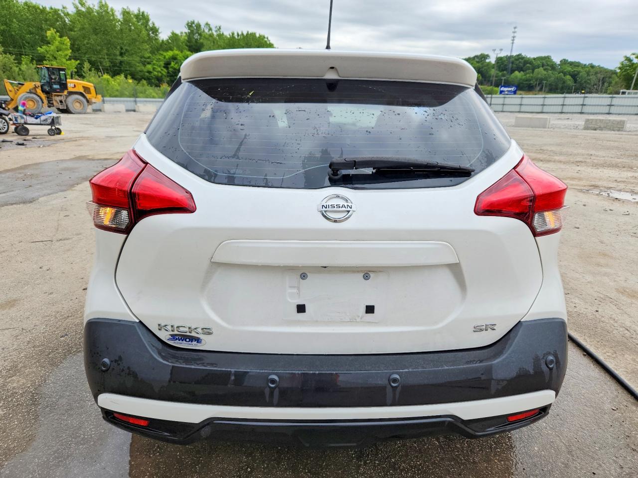 2020 Nissan Kicks Sr White vin: 3N1CP5DV1LL501534