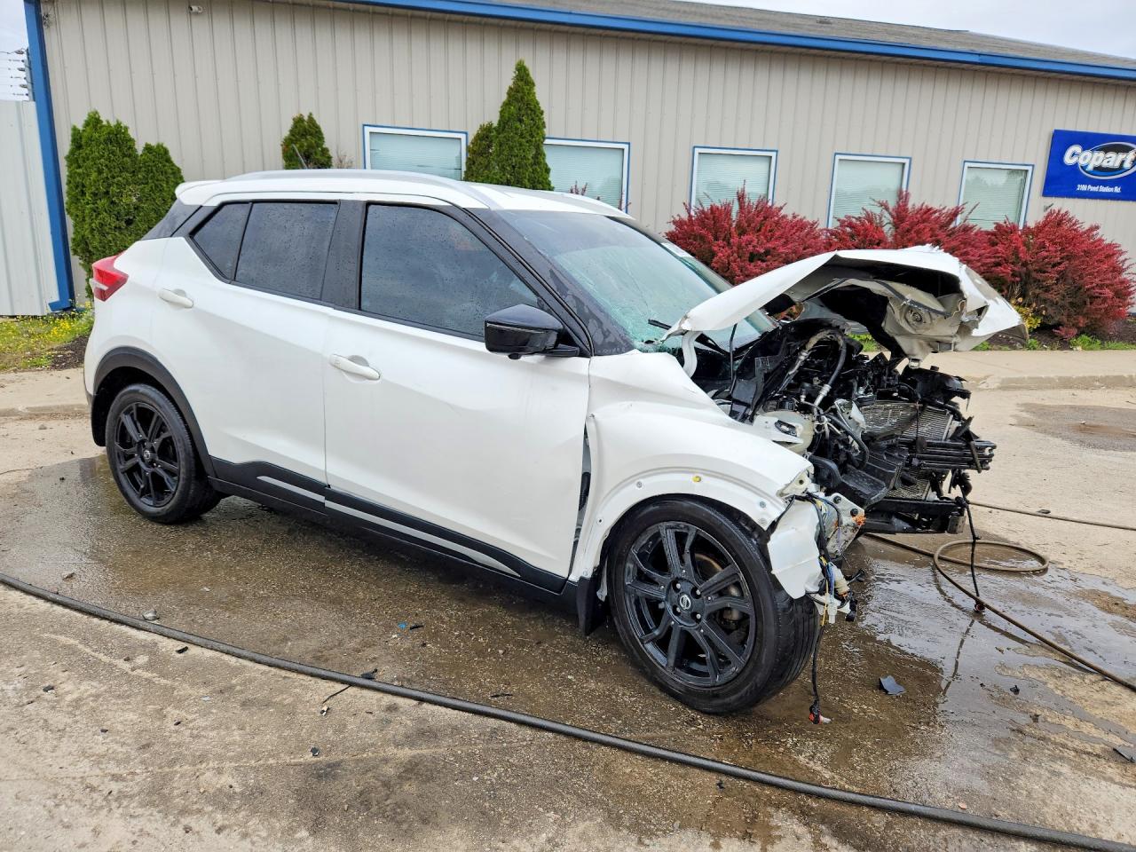 2020 Nissan Kicks Sr White vin: 3N1CP5DV1LL501534