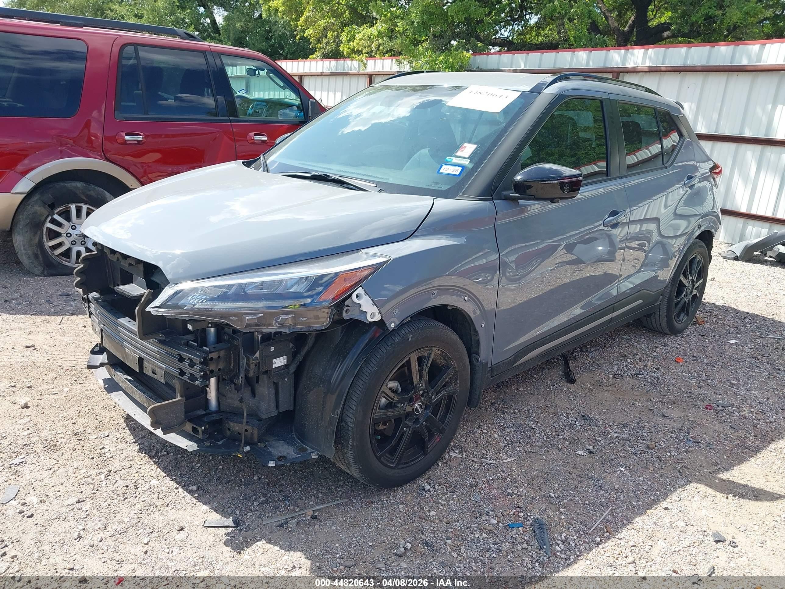 2024 Nissan Kicks Sr Xtronic Cvt Gray vin: 3N1CP5DV1RL482699