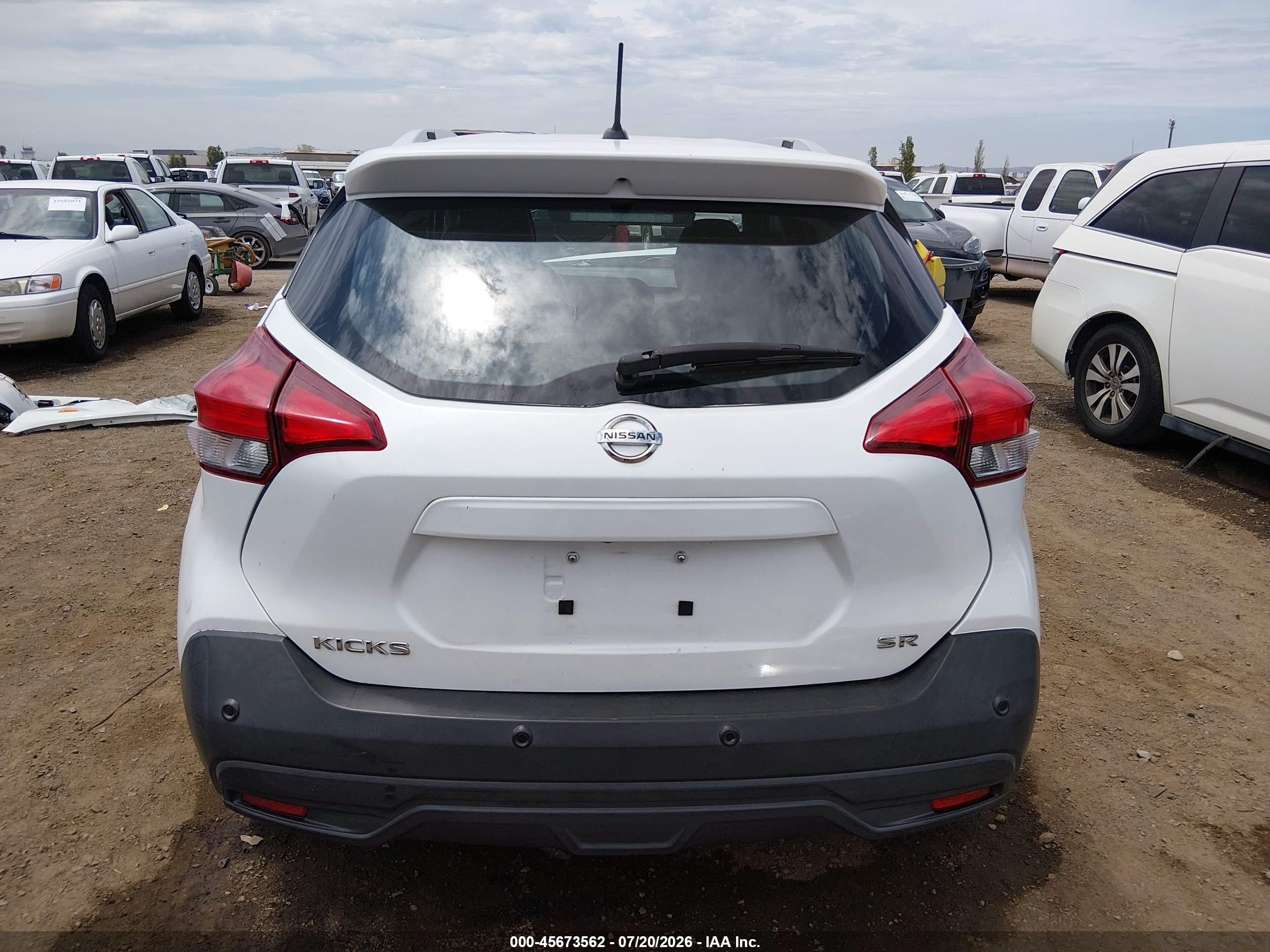 2020 Nissan Kicks Sr Xtronic Cvt Белый vin: 3N1CP5DV2LL532906