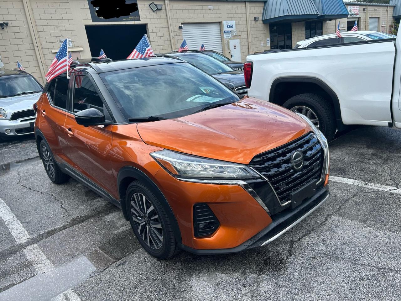 2021 Nissan Kicks Sr Оранжевый vin: 3N1CP5DV3ML496564