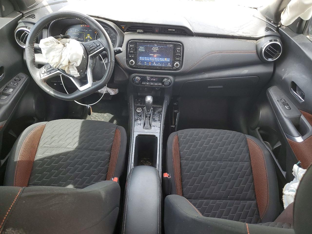 2021 Nissan Kicks Sr White vin: 3N1CP5DV3ML525271