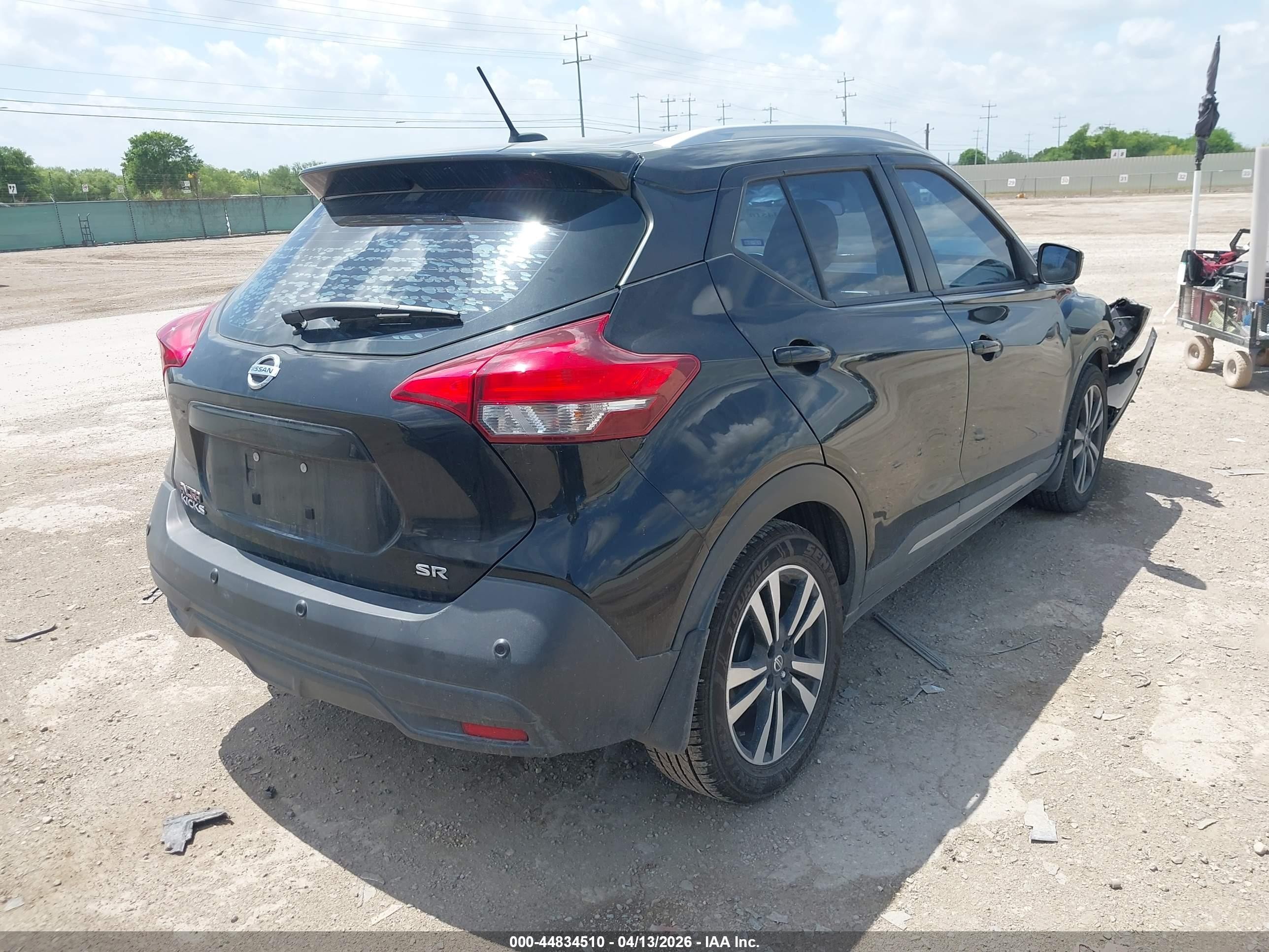 2020 Nissan Kicks Sr Xtronic Cvt Черный vin: 3N1CP5DV4LL496314