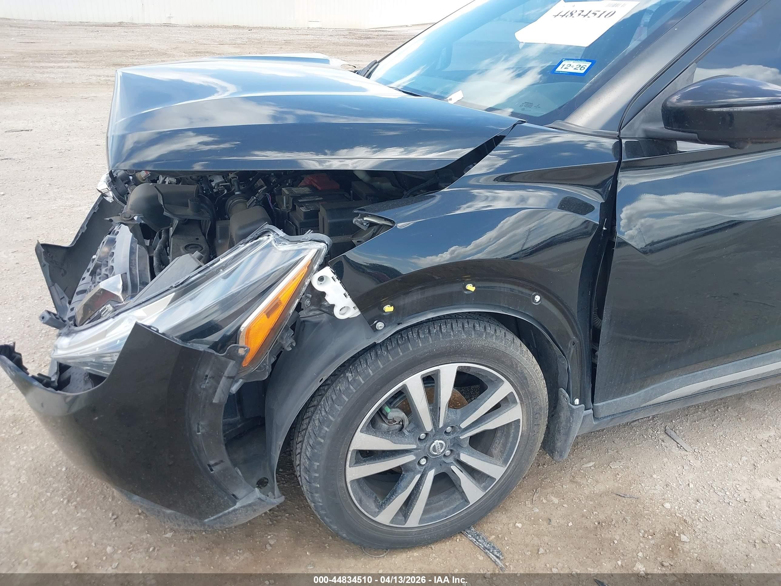 2020 Nissan Kicks Sr Xtronic Cvt Черный vin: 3N1CP5DV4LL496314