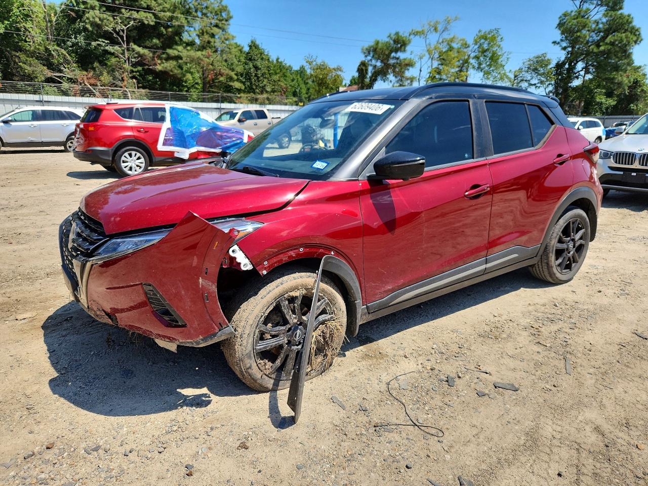 2024 Nissan Kicks Sr Красный vin: 3N1CP5DV4RL568427