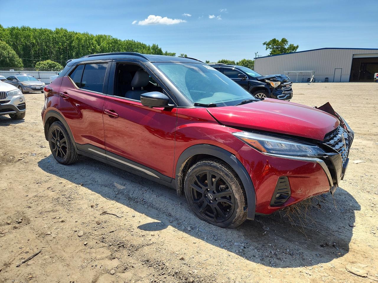 2024 Nissan Kicks Sr Красный vin: 3N1CP5DV4RL568427