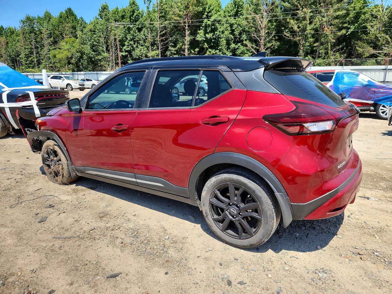 2024 Nissan Kicks Sr Красный vin: 3N1CP5DV4RL568427