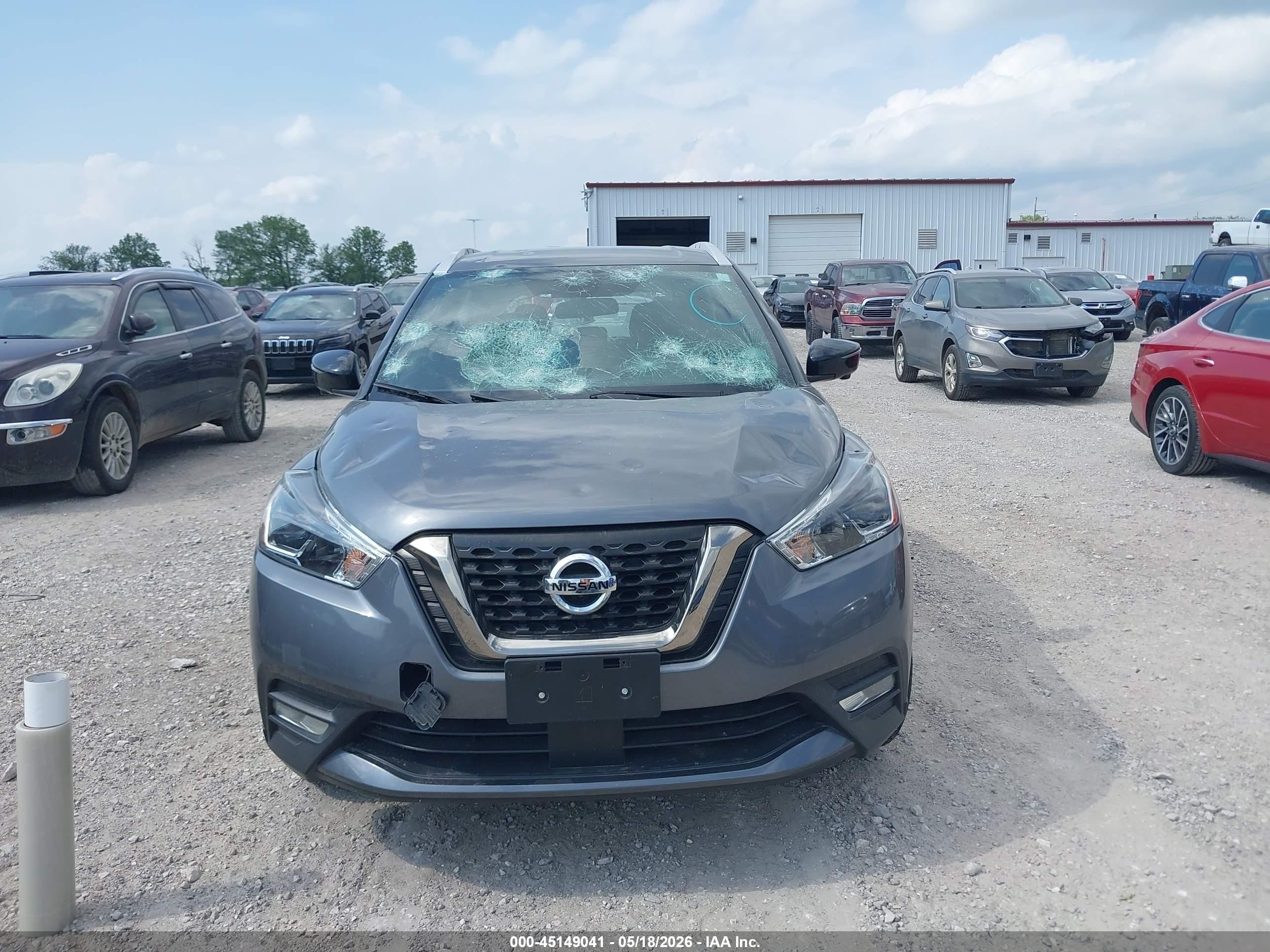 2020 Nissan Kicks Sr Xtronic Cvt Gray vin: 3N1CP5DV5LL538327