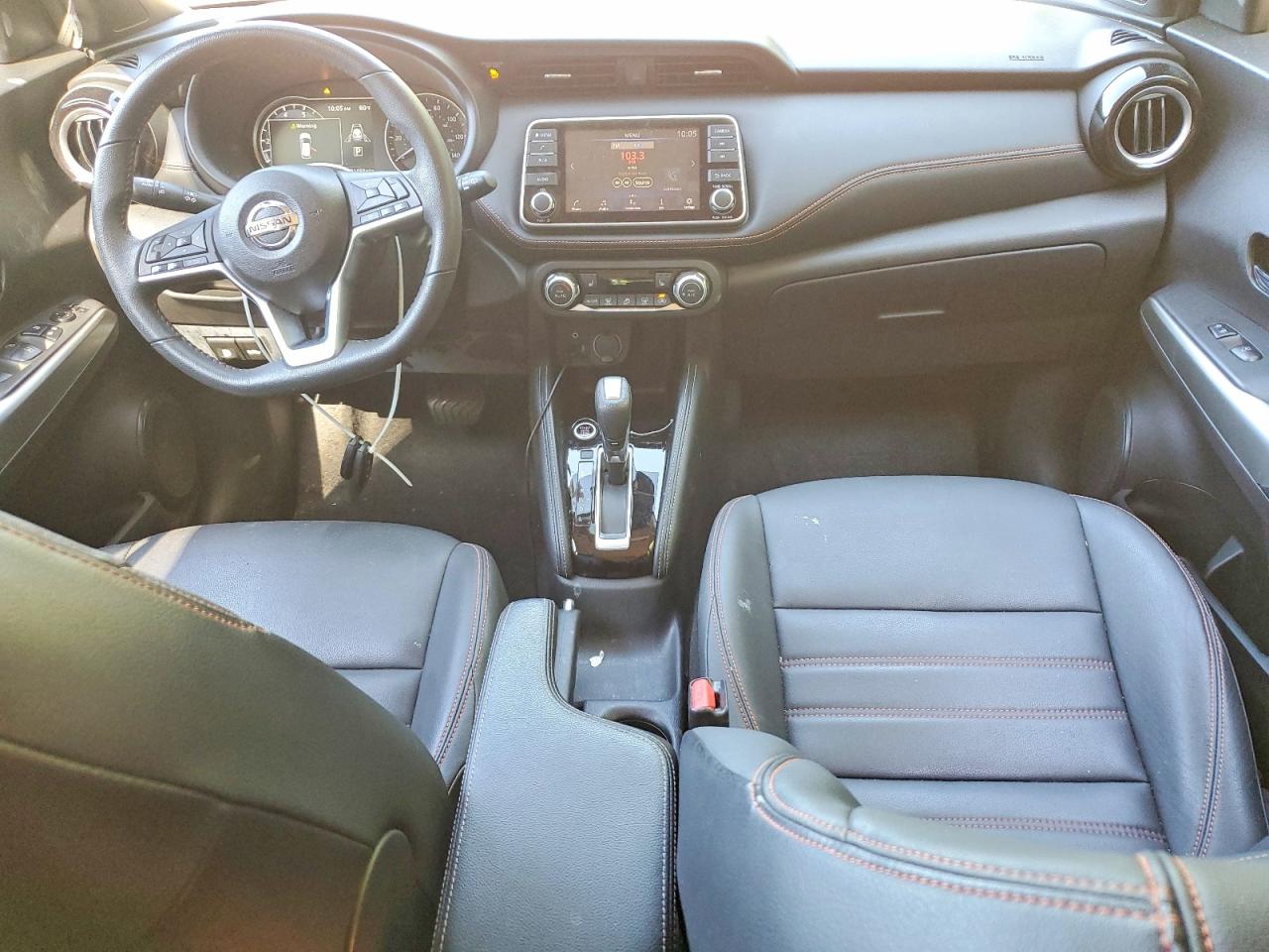 2020 Nissan Kicks Sr White vin: 3N1CP5DV6LL548266