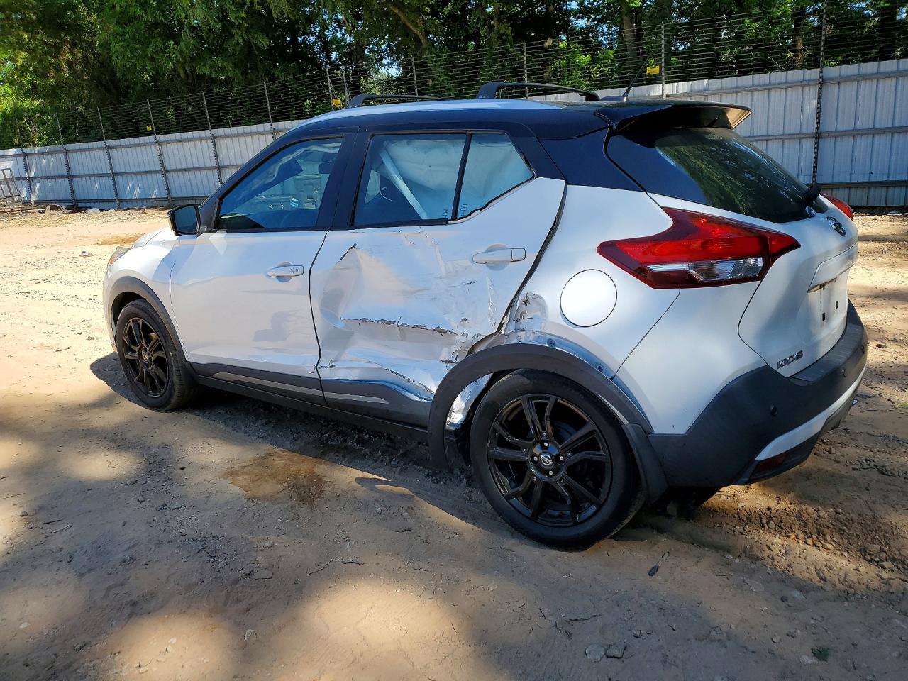 2020 Nissan Kicks Sr White vin: 3N1CP5DV6LL548266