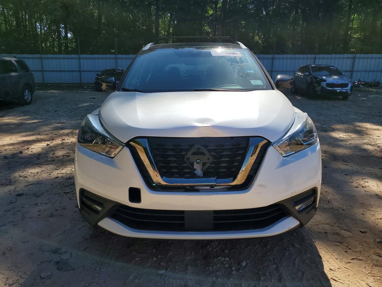 2020 Nissan Kicks Sr White vin: 3N1CP5DV6LL548266