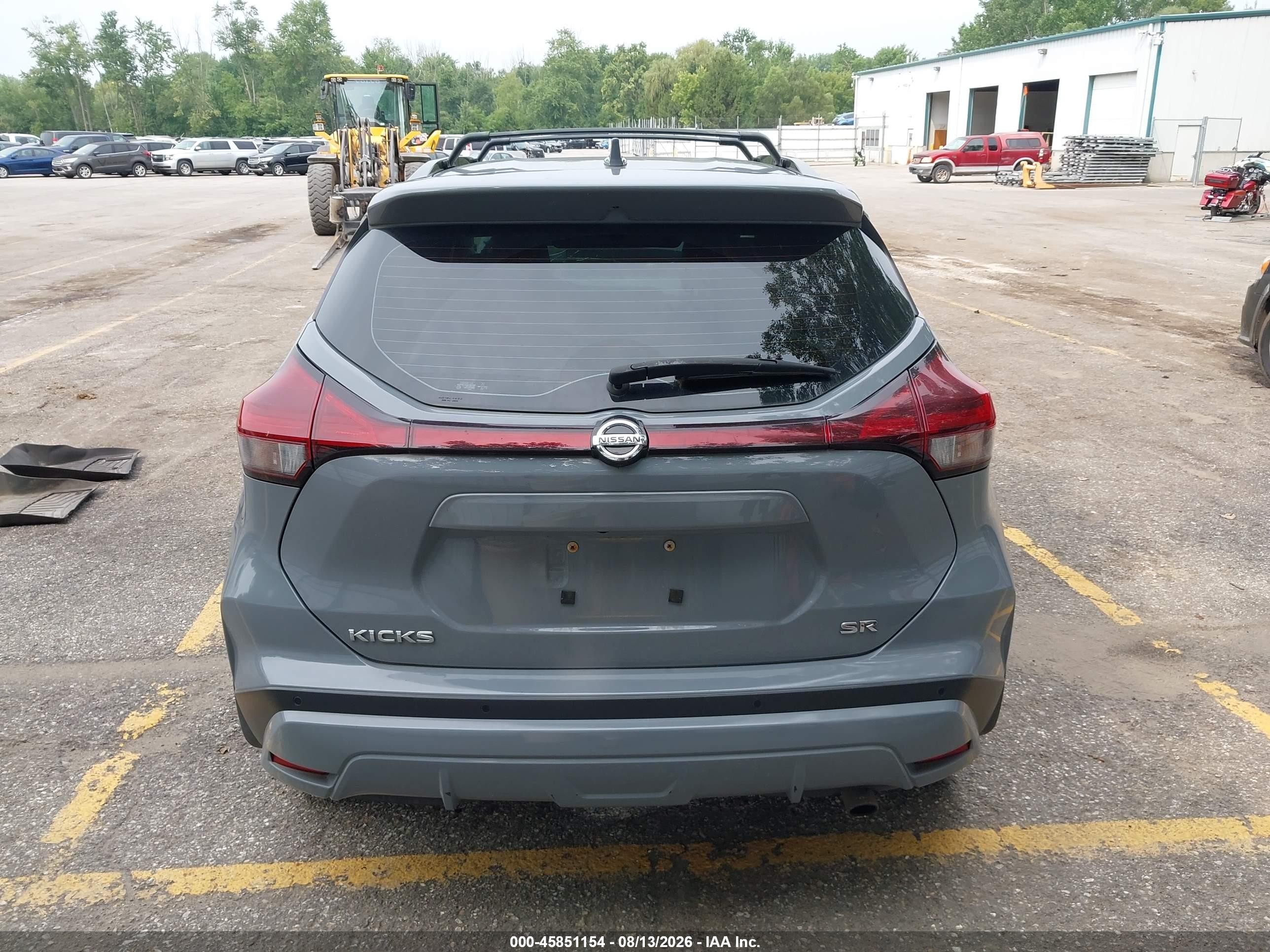 2021 Nissan Kicks Sr Xtronic Cvt Gray vin: 3N1CP5DV6ML556644
