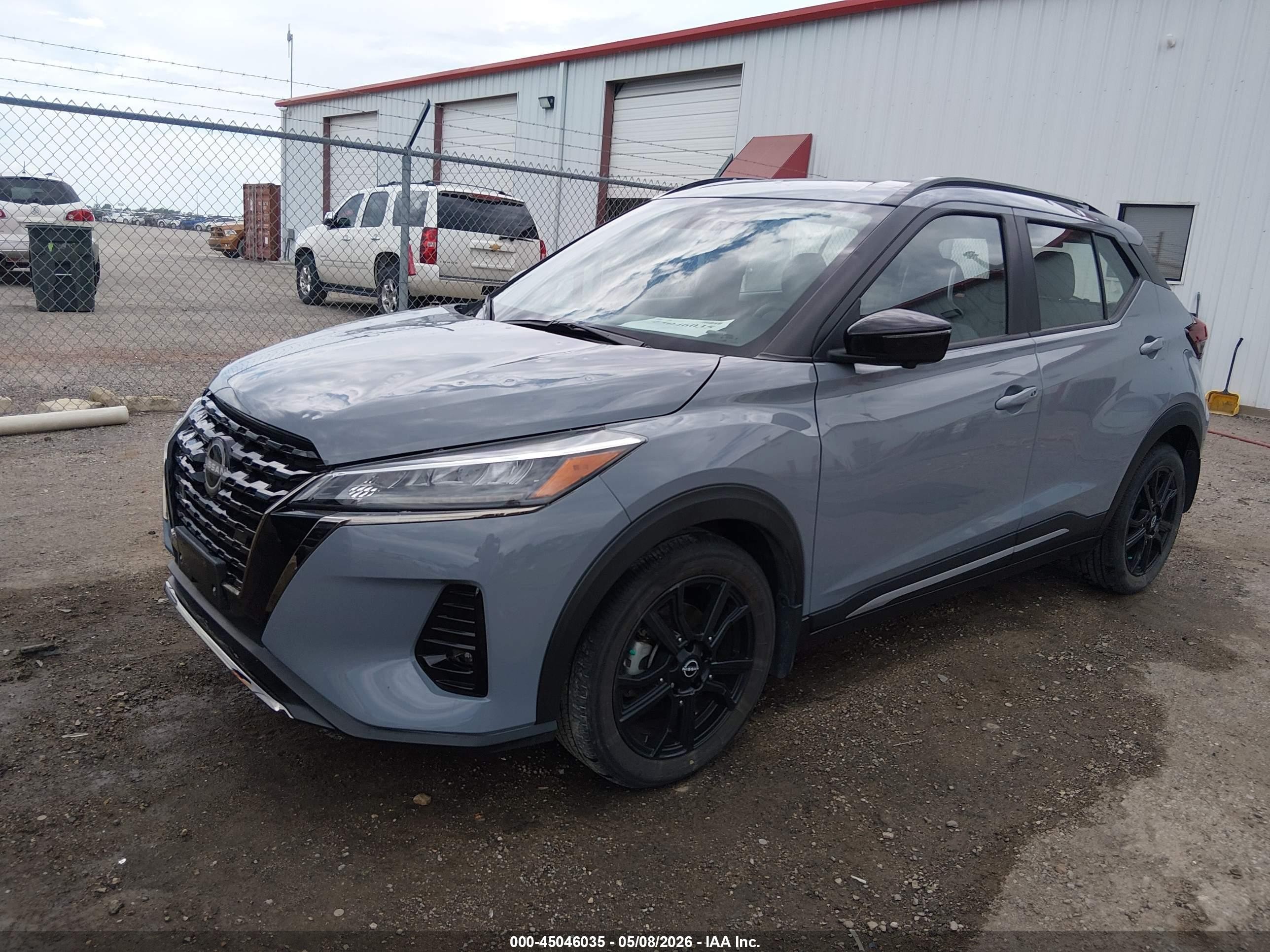 2024 Nissan Kicks Sr Xtronic Cvt Gray vin: 3N1CP5DV6RL473870