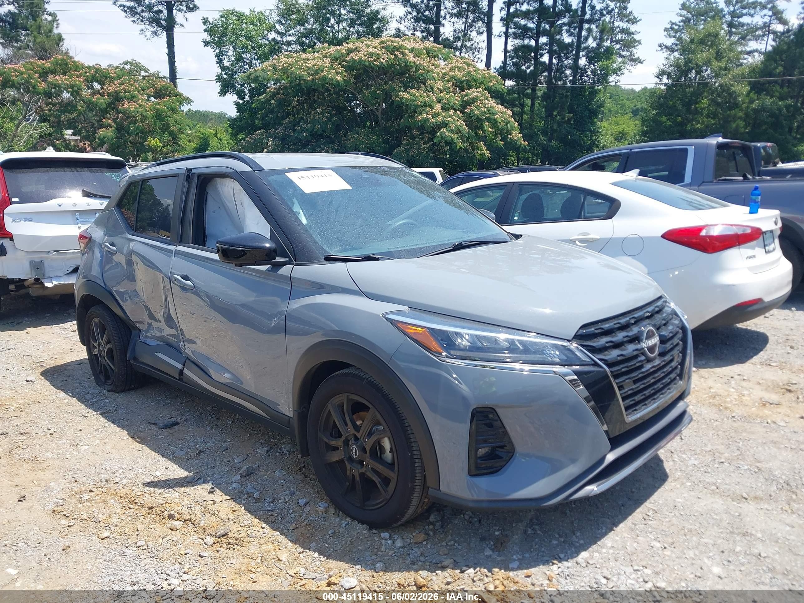2023 Nissan Kicks Sr Xtronic Cvt Gray vin: 3N1CP5DV7PL467184