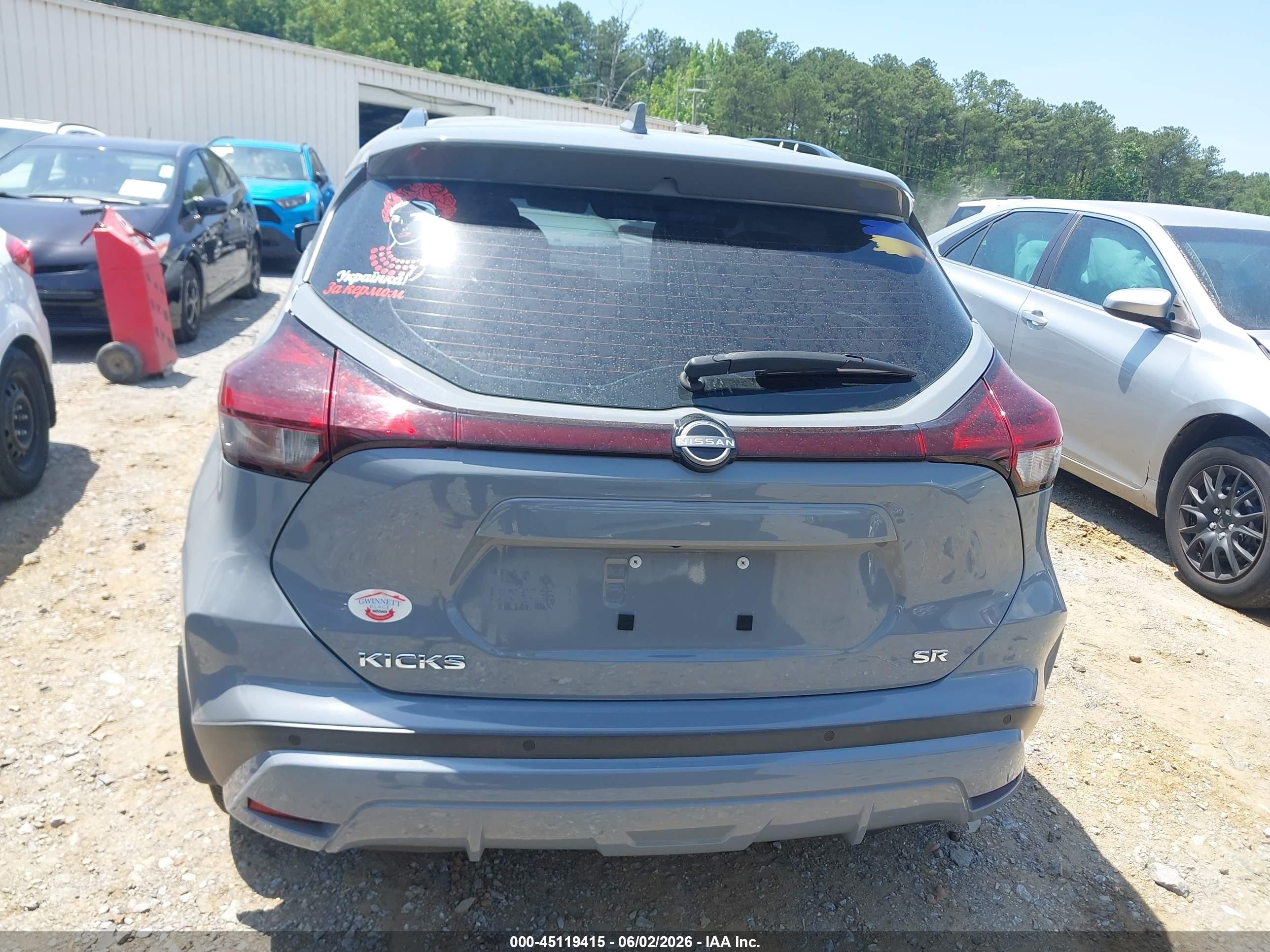 2023 Nissan Kicks Sr Xtronic Cvt Gray vin: 3N1CP5DV7PL467184