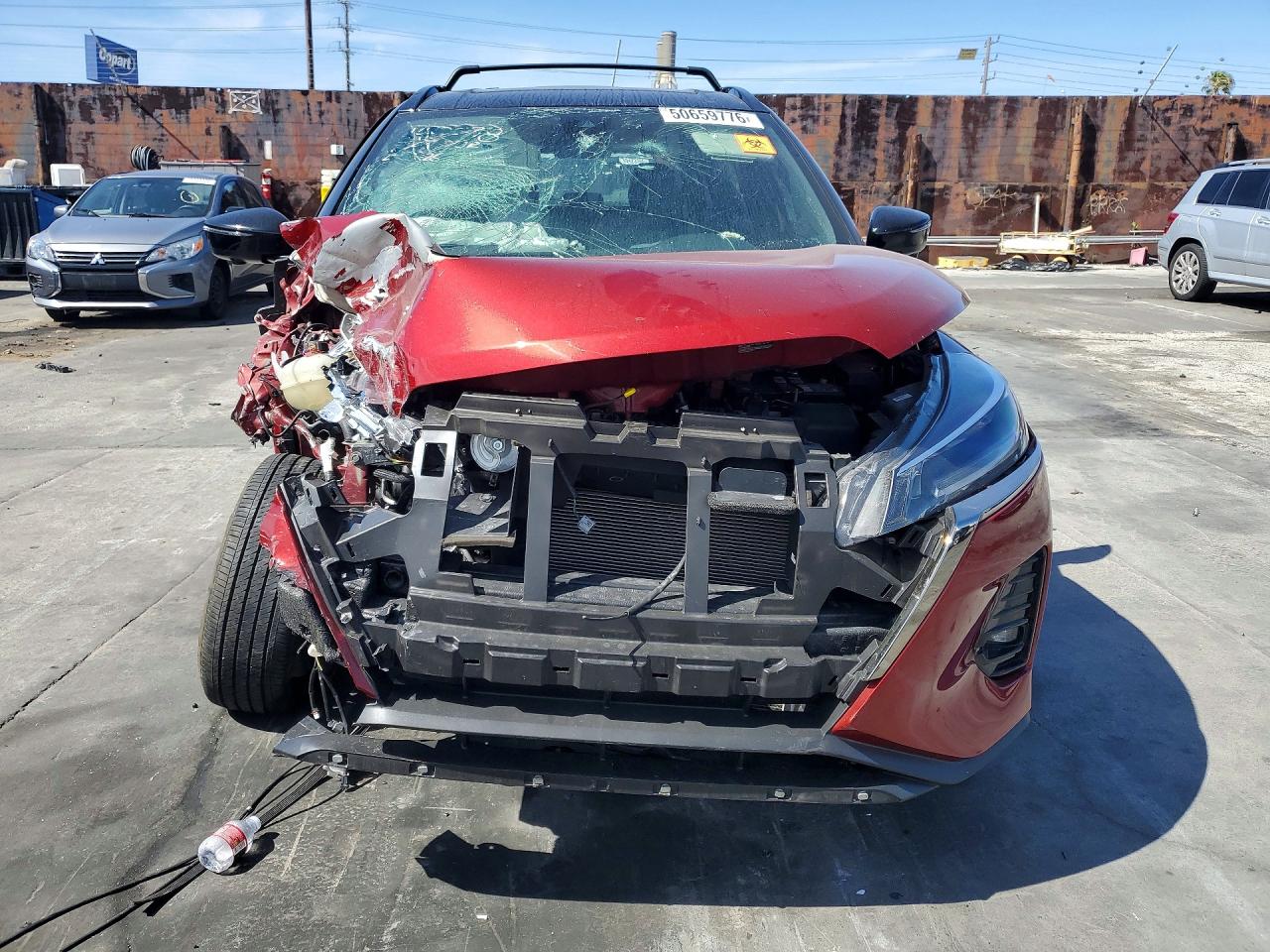 2021 Nissan Kicks Sr Red vin: 3N1CP5DV8ML560601