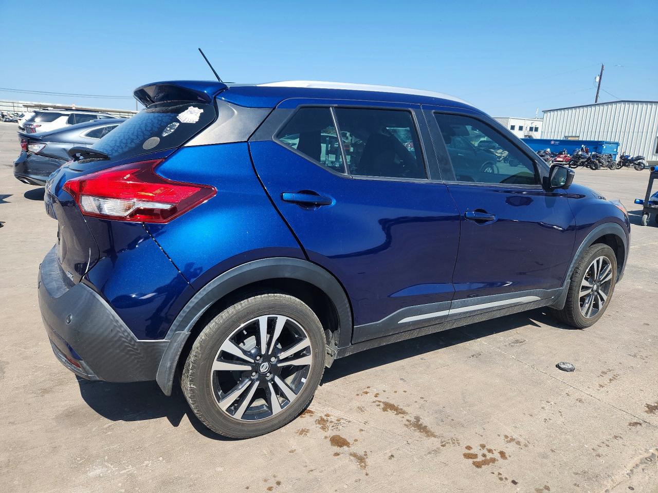 2020 Nissan Kicks Sr Blue vin: 3N1CP5DV9LL534099