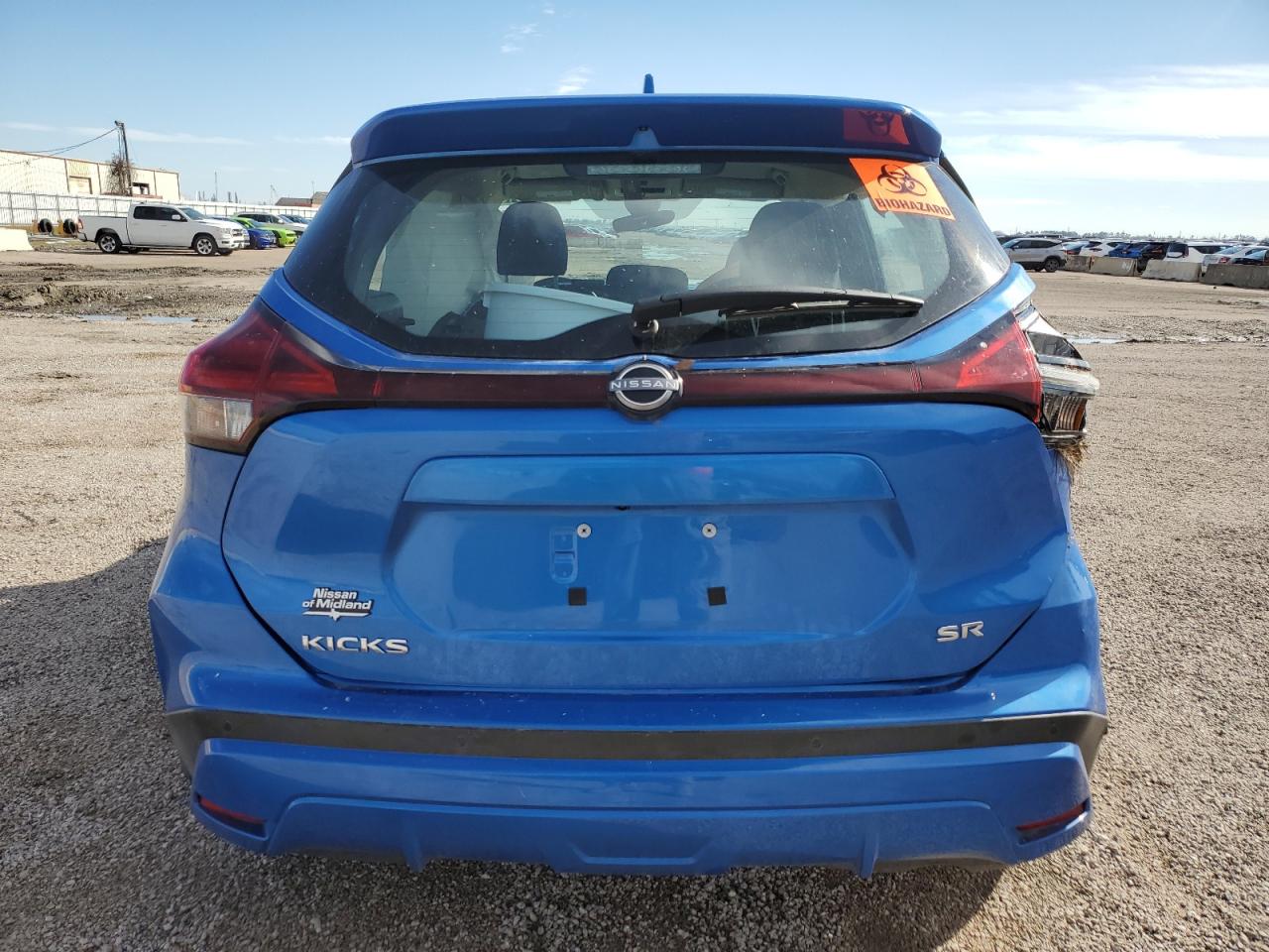 2024 Nissan Kicks Sr Blue vin: 3N1CP5DV9RL562090