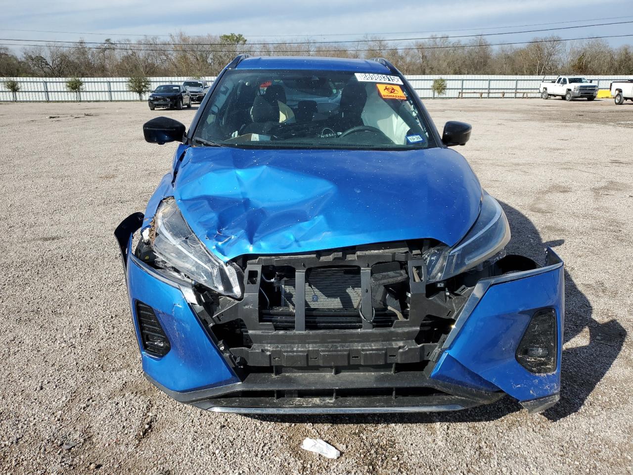 2024 Nissan Kicks Sr Blue vin: 3N1CP5DV9RL562090