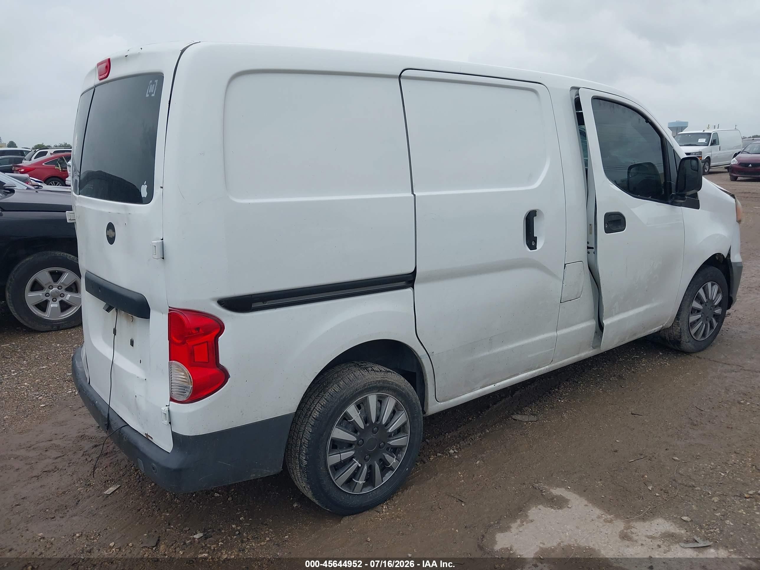 2015 Chevrolet City Express 1ls White vin: 3N63M0YN0FK692096
