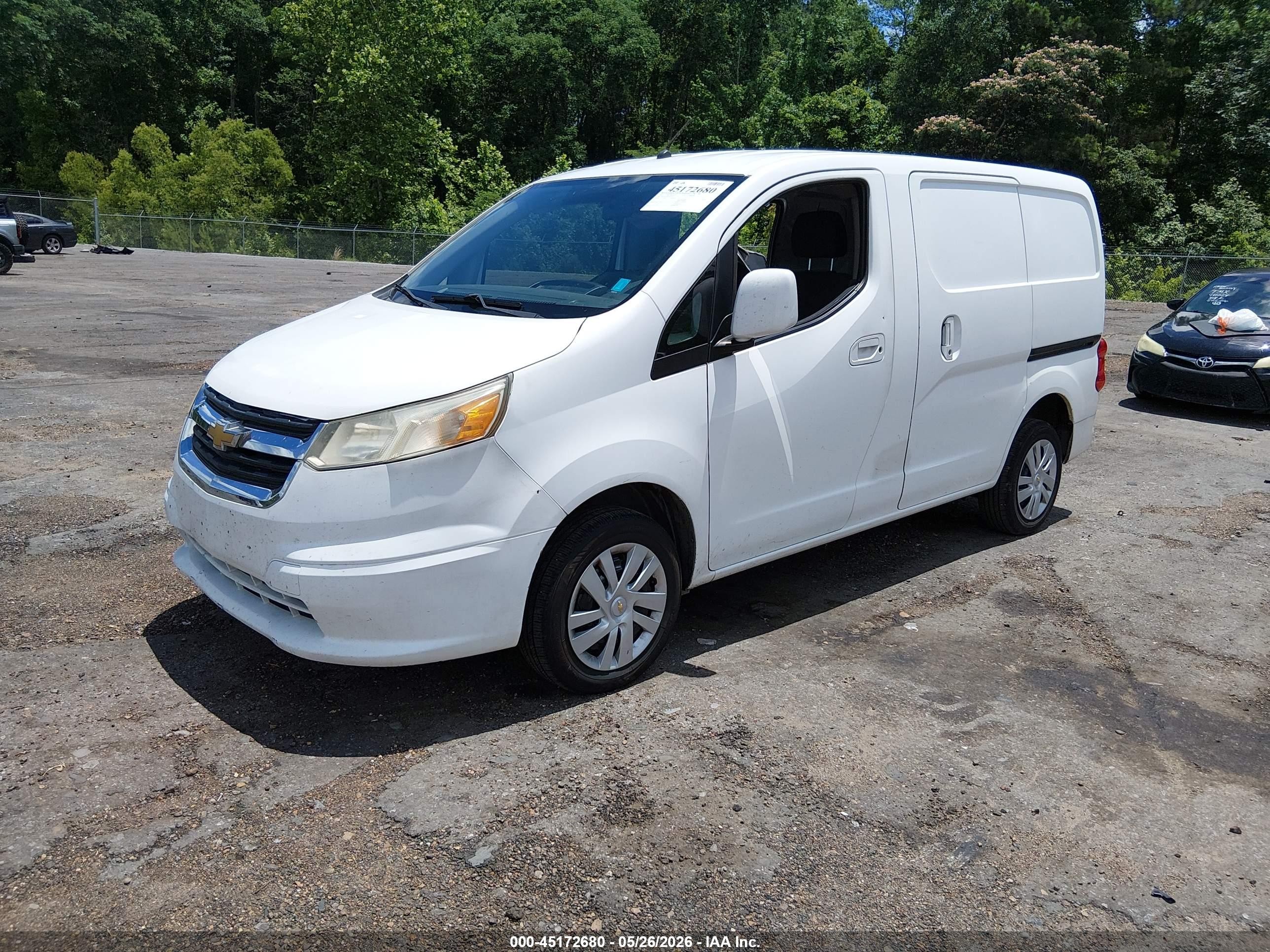 2015 Chevrolet City Express 1ls White vin: 3N63M0YN0FK709348