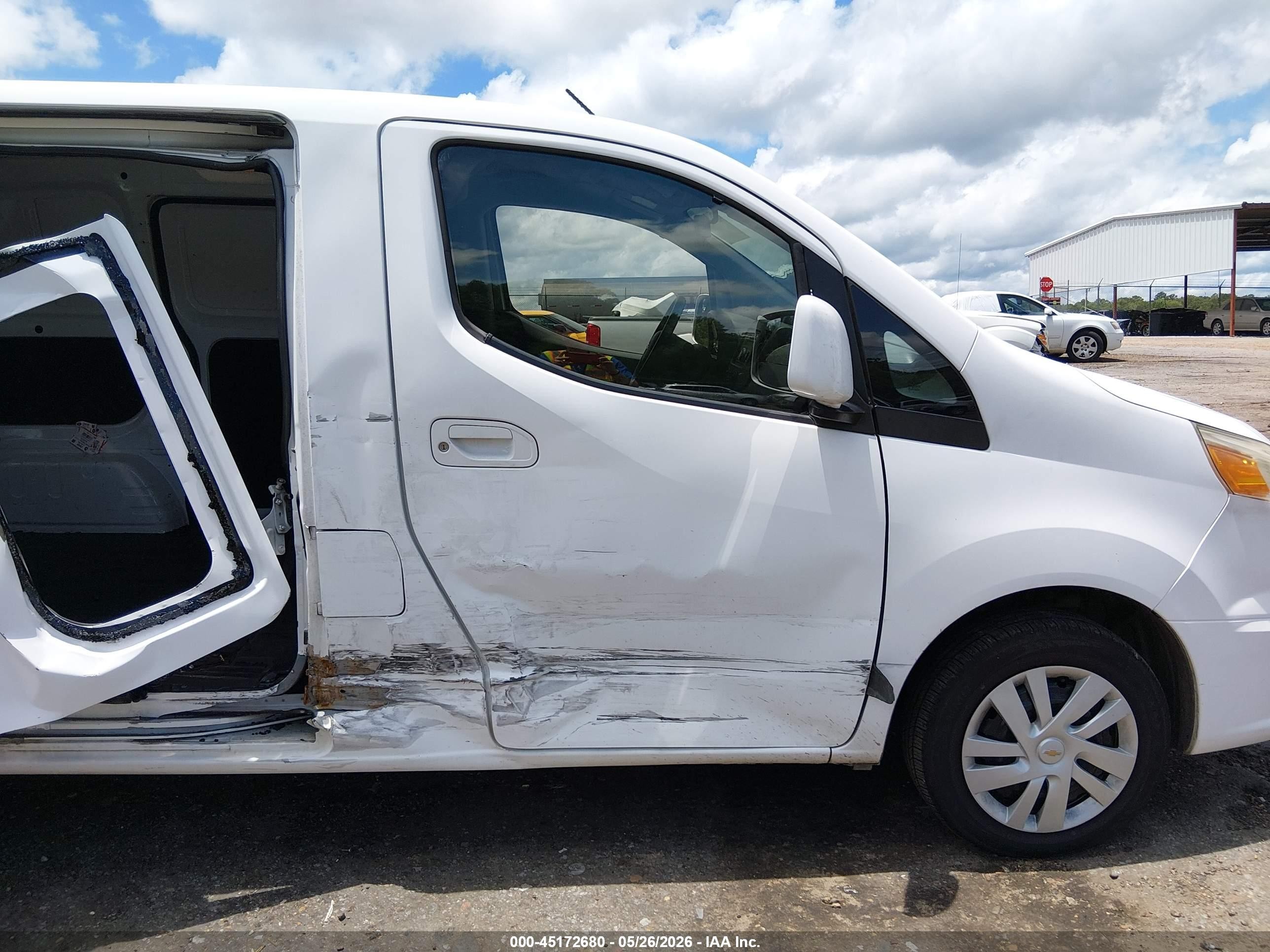 2015 Chevrolet City Express 1ls White vin: 3N63M0YN0FK709348