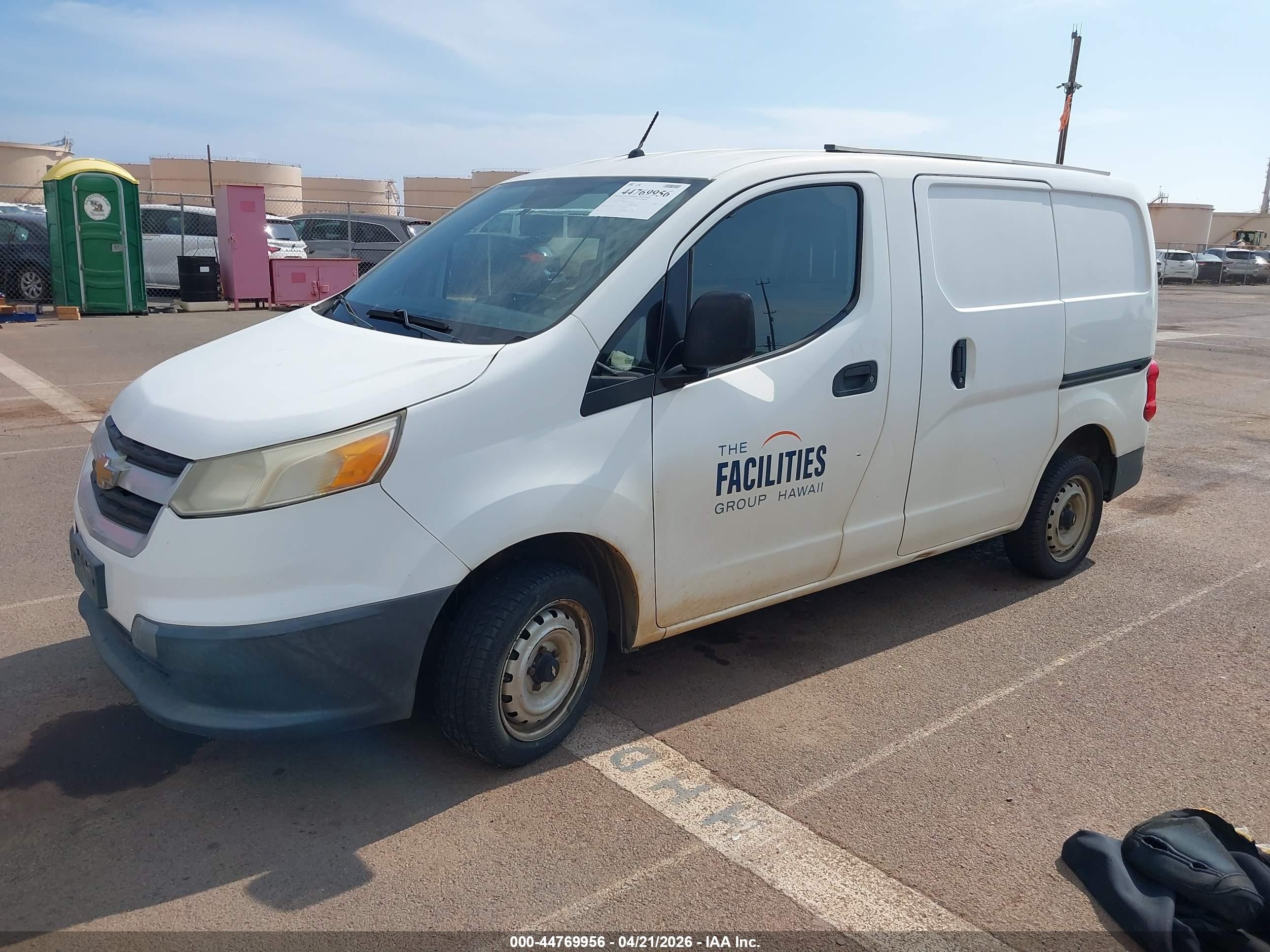 2015 Chevrolet City Express 1ls White vin: 3N63M0YN1FK706071