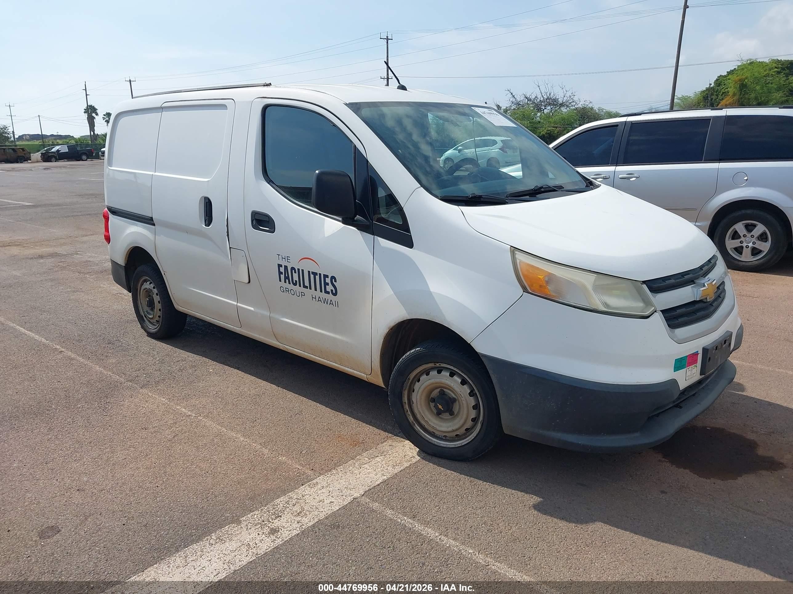 2015 Chevrolet City Express 1ls White vin: 3N63M0YN1FK706071