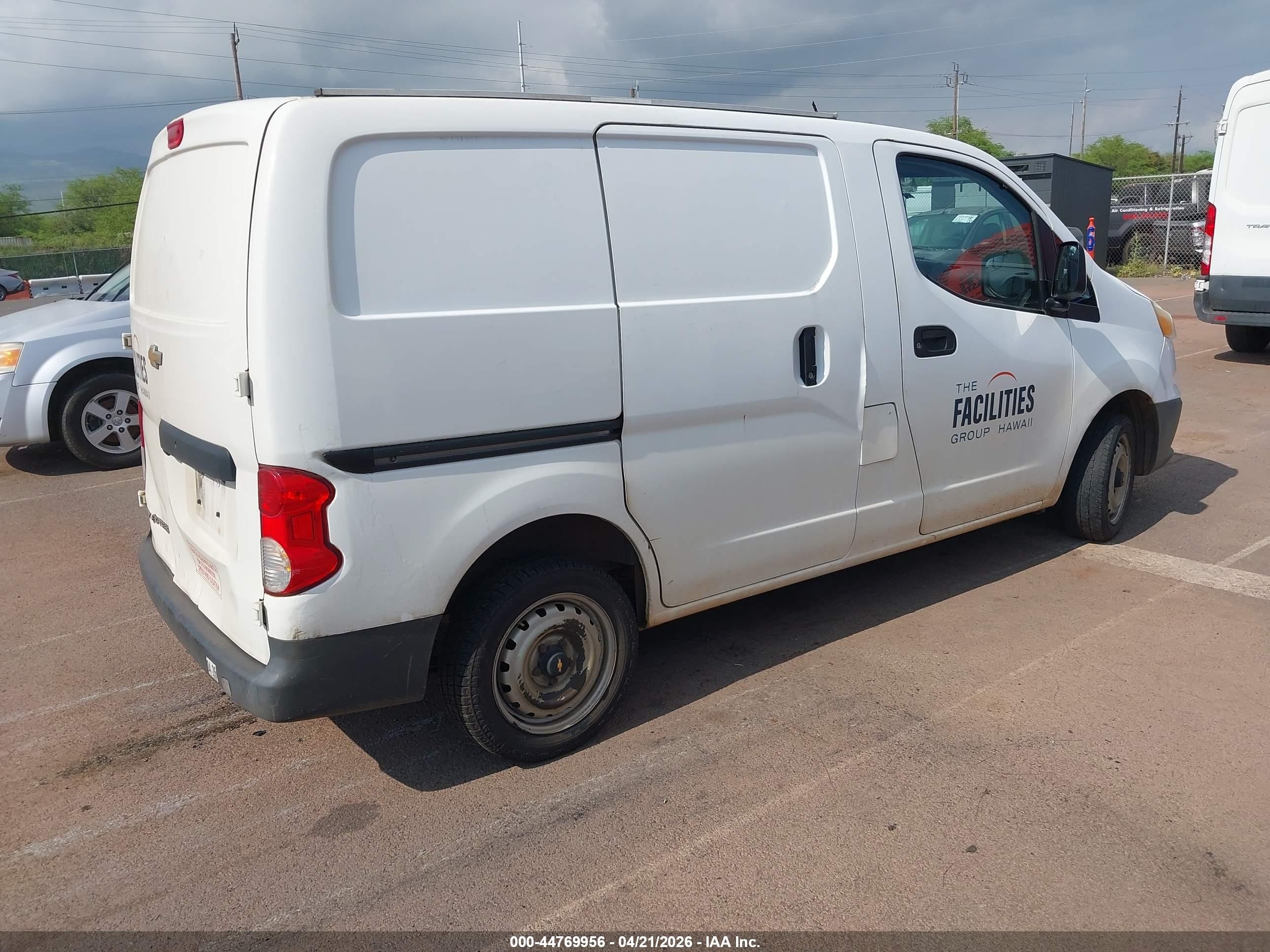 2015 Chevrolet City Express 1ls White vin: 3N63M0YN1FK706071