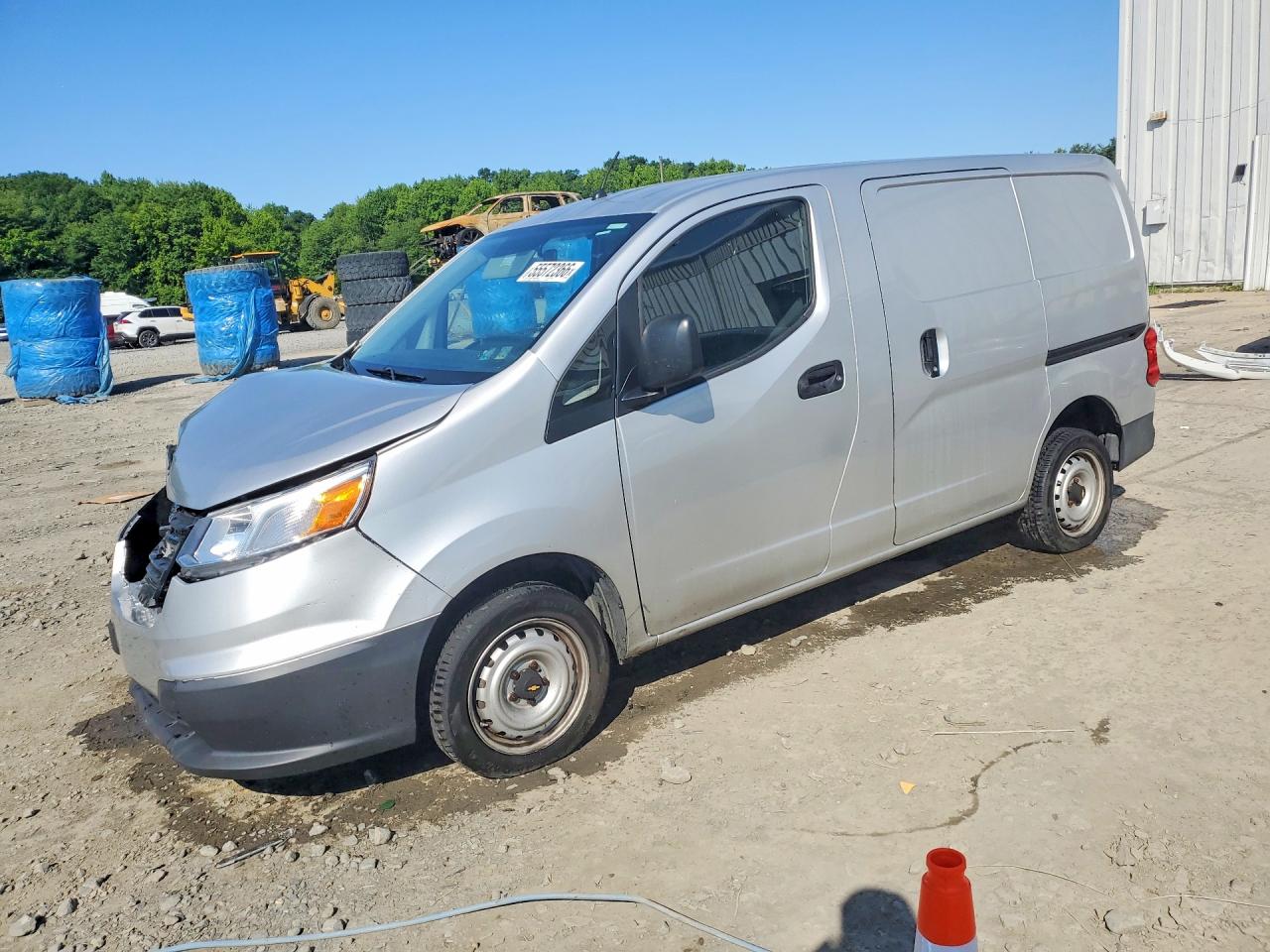 2015 Chevrolet City Express Ls Silver vin: 3N63M0YN1FK720892