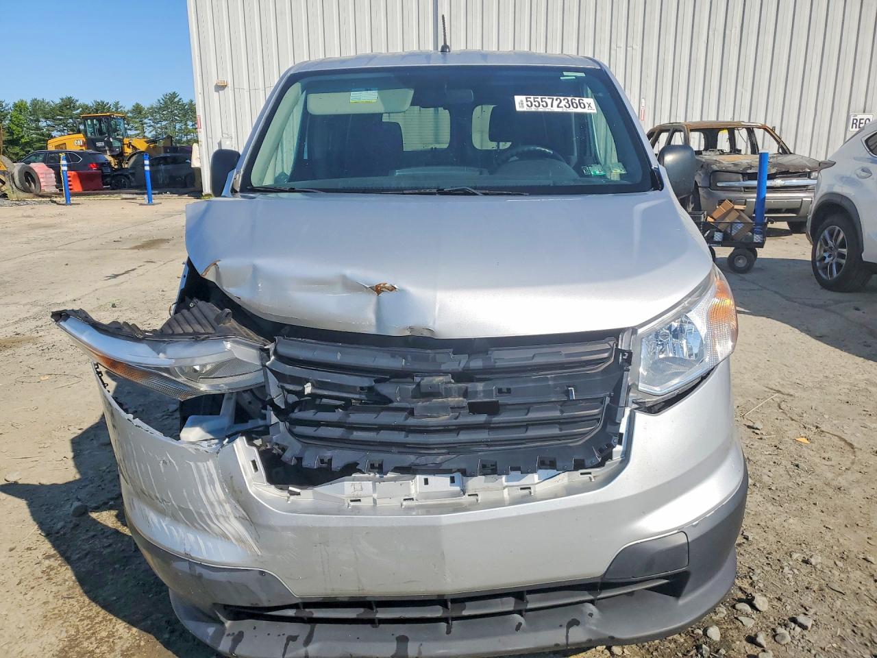 2015 Chevrolet City Express Ls Silver vin: 3N63M0YN1FK720892
