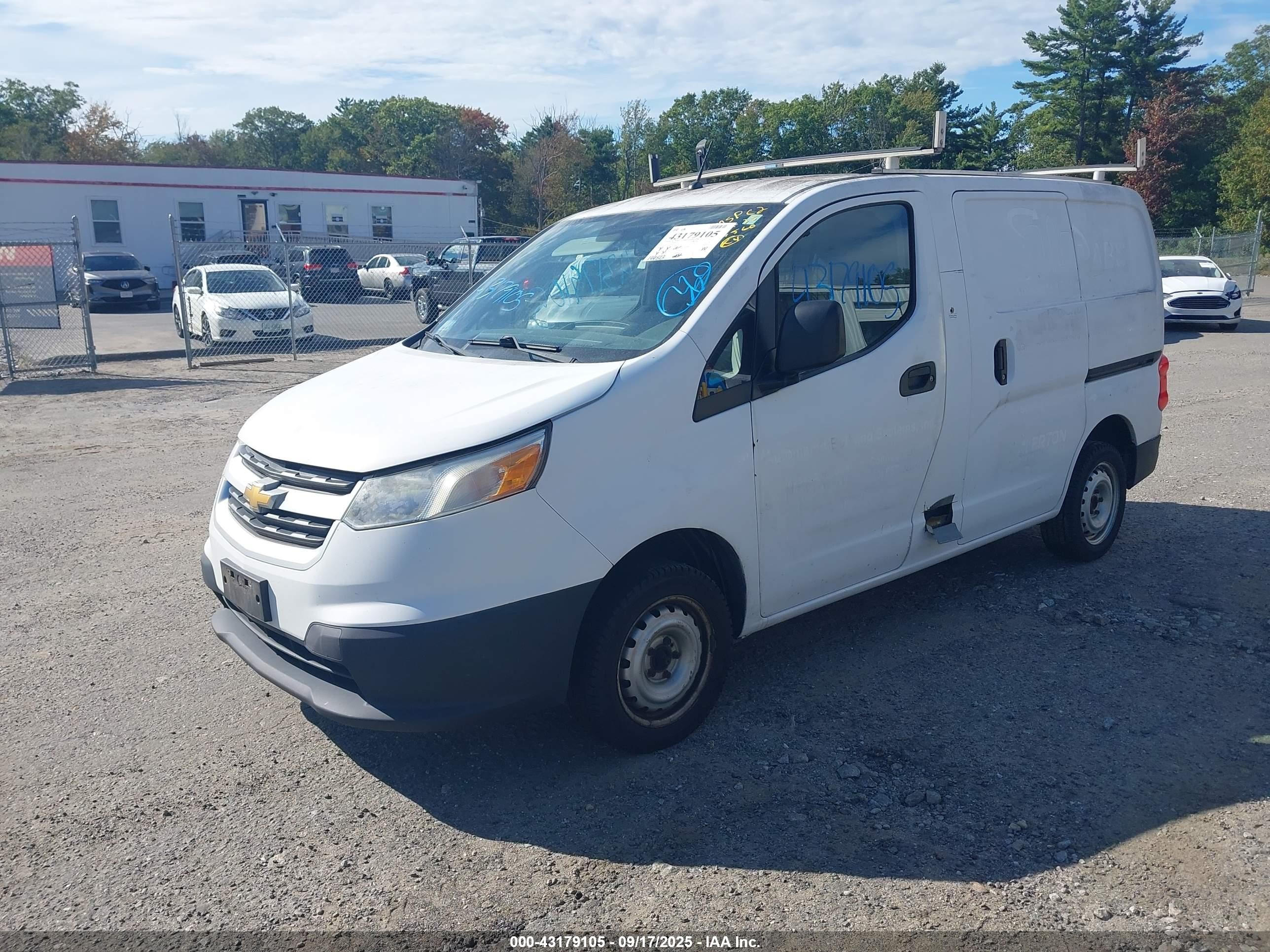 2017 Chevrolet City Express 1ls White vin: 3N63M0YN1HK694281