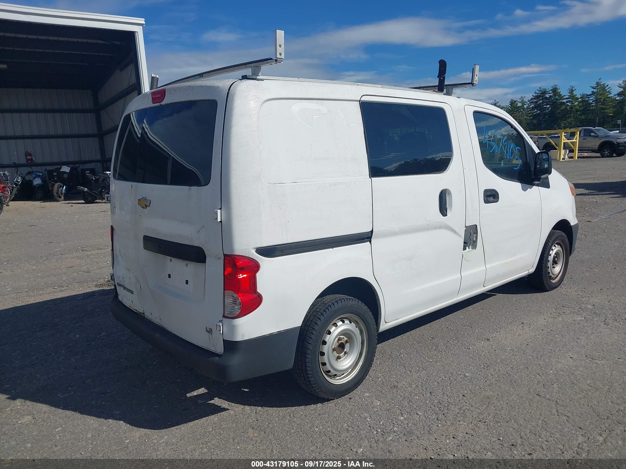 2017 Chevrolet City Express 1ls White vin: 3N63M0YN1HK694281