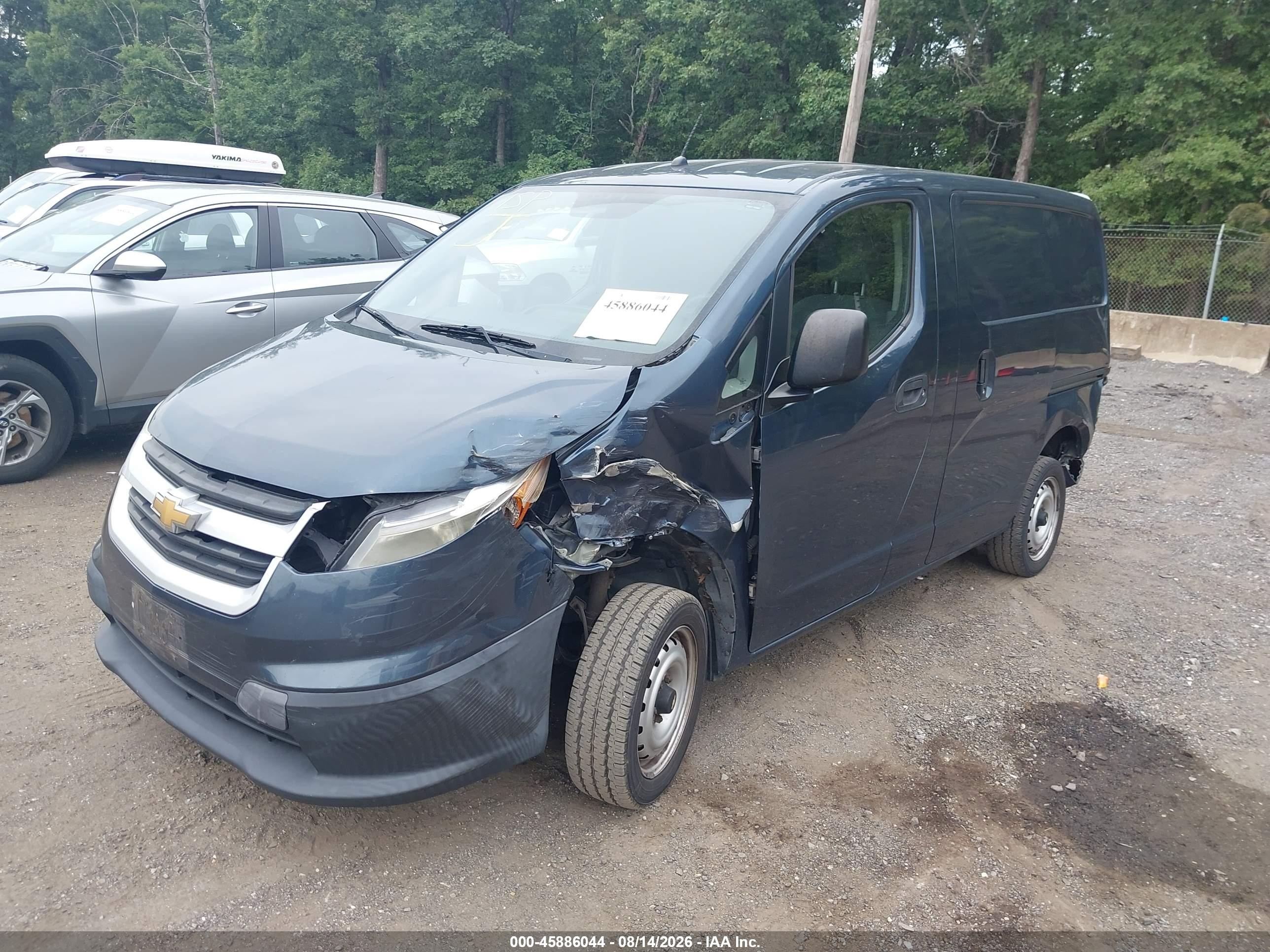 2015 Chevrolet City Express 1ls Blue vin: 3N63M0YN3FK695543