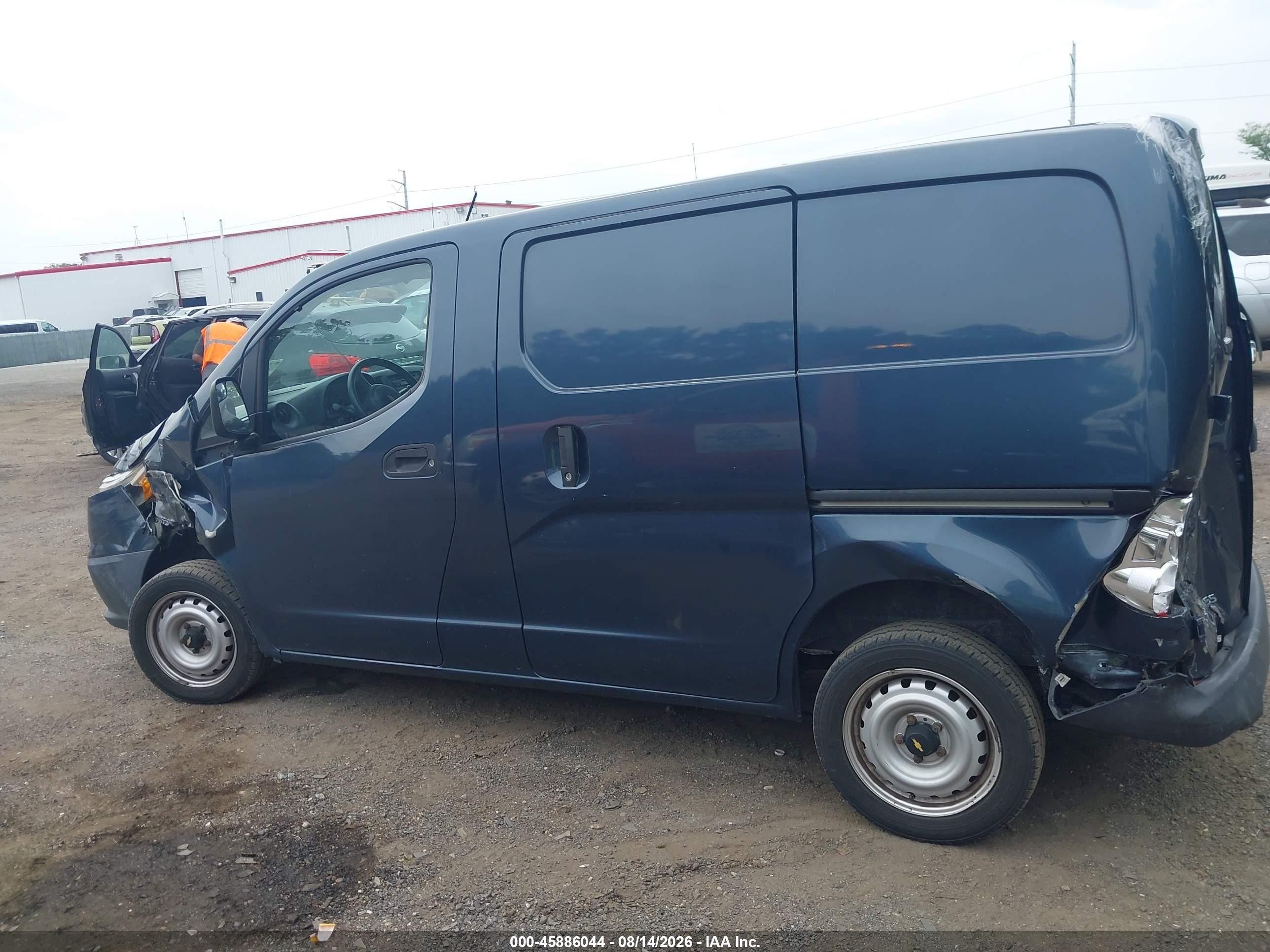 2015 Chevrolet City Express 1ls Blue vin: 3N63M0YN3FK695543