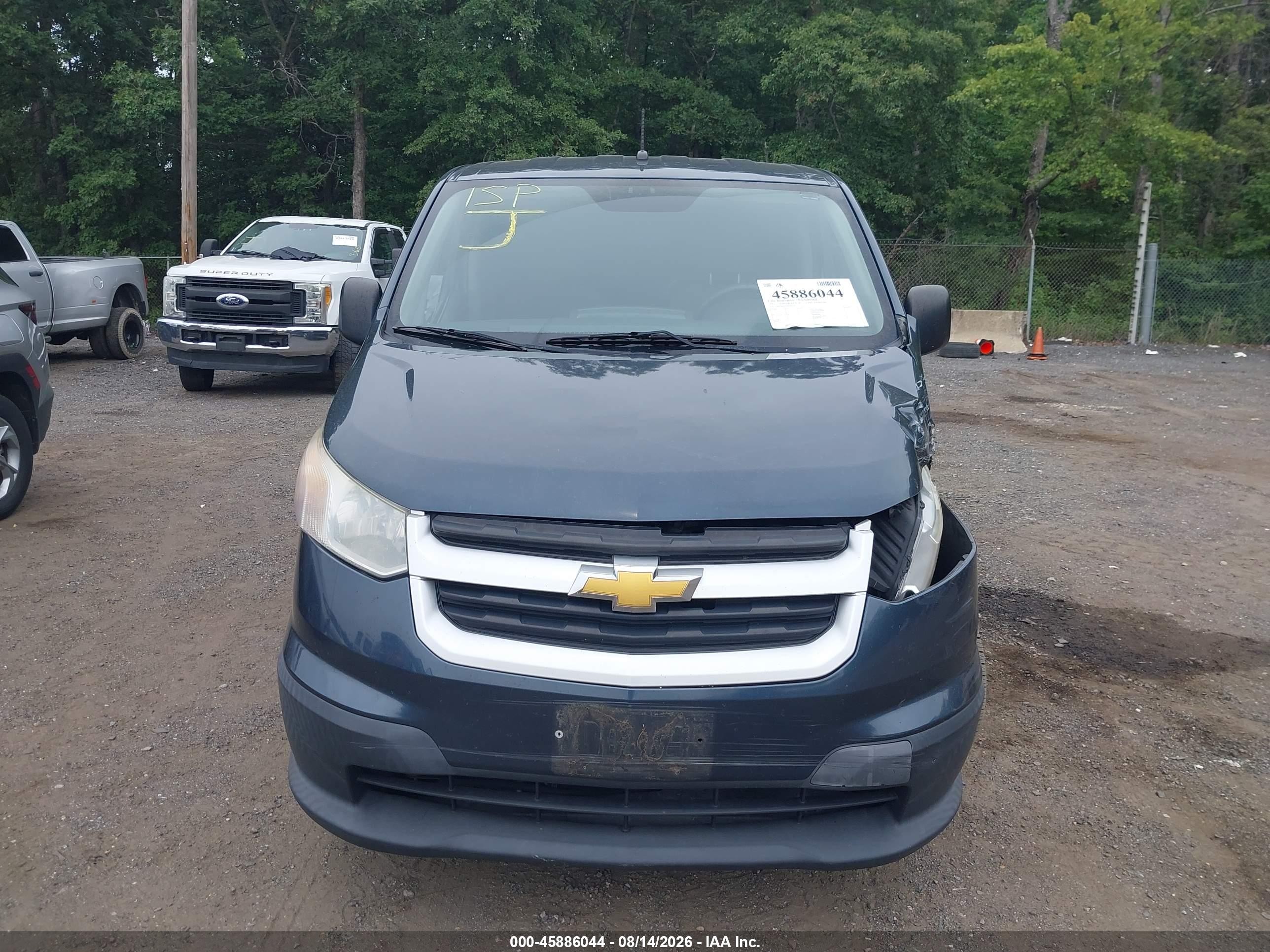 2015 Chevrolet City Express 1ls Blue vin: 3N63M0YN3FK695543