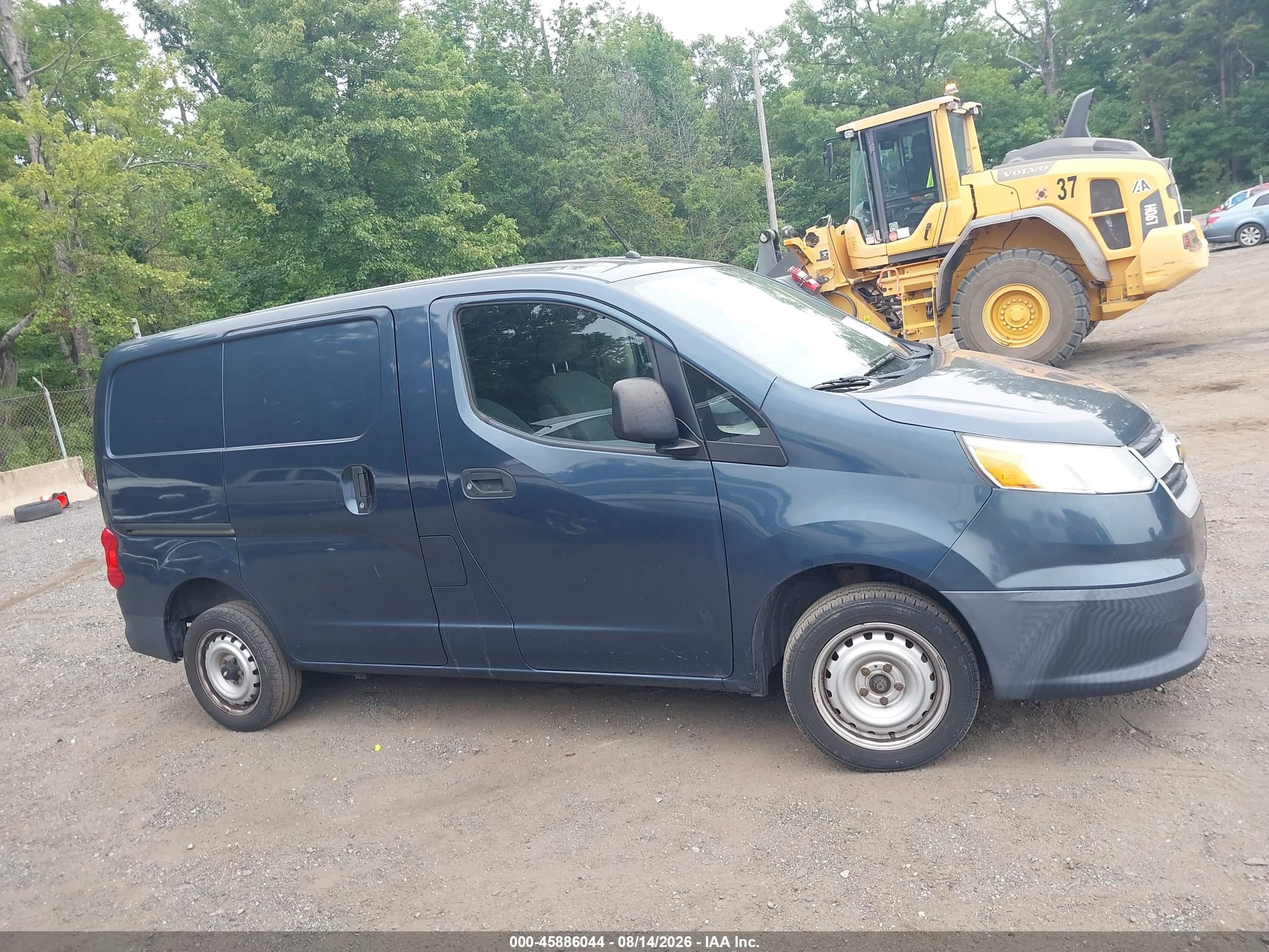 2015 Chevrolet City Express 1ls Blue vin: 3N63M0YN3FK695543
