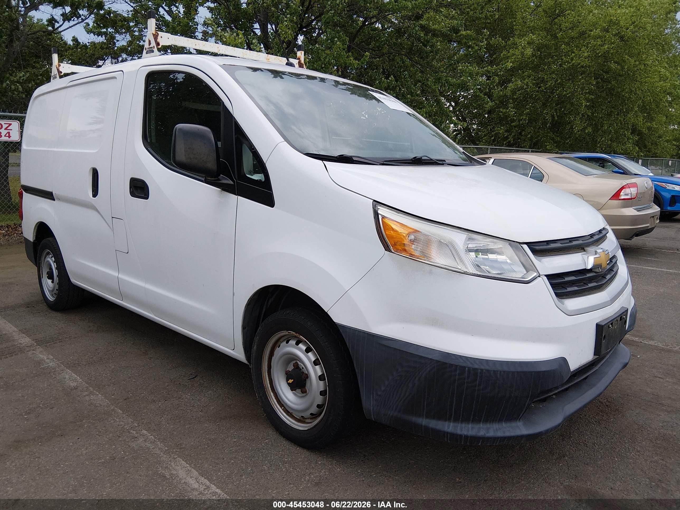 2015 Chevrolet City Express 1ls White vin: 3N63M0YN3FK704483
