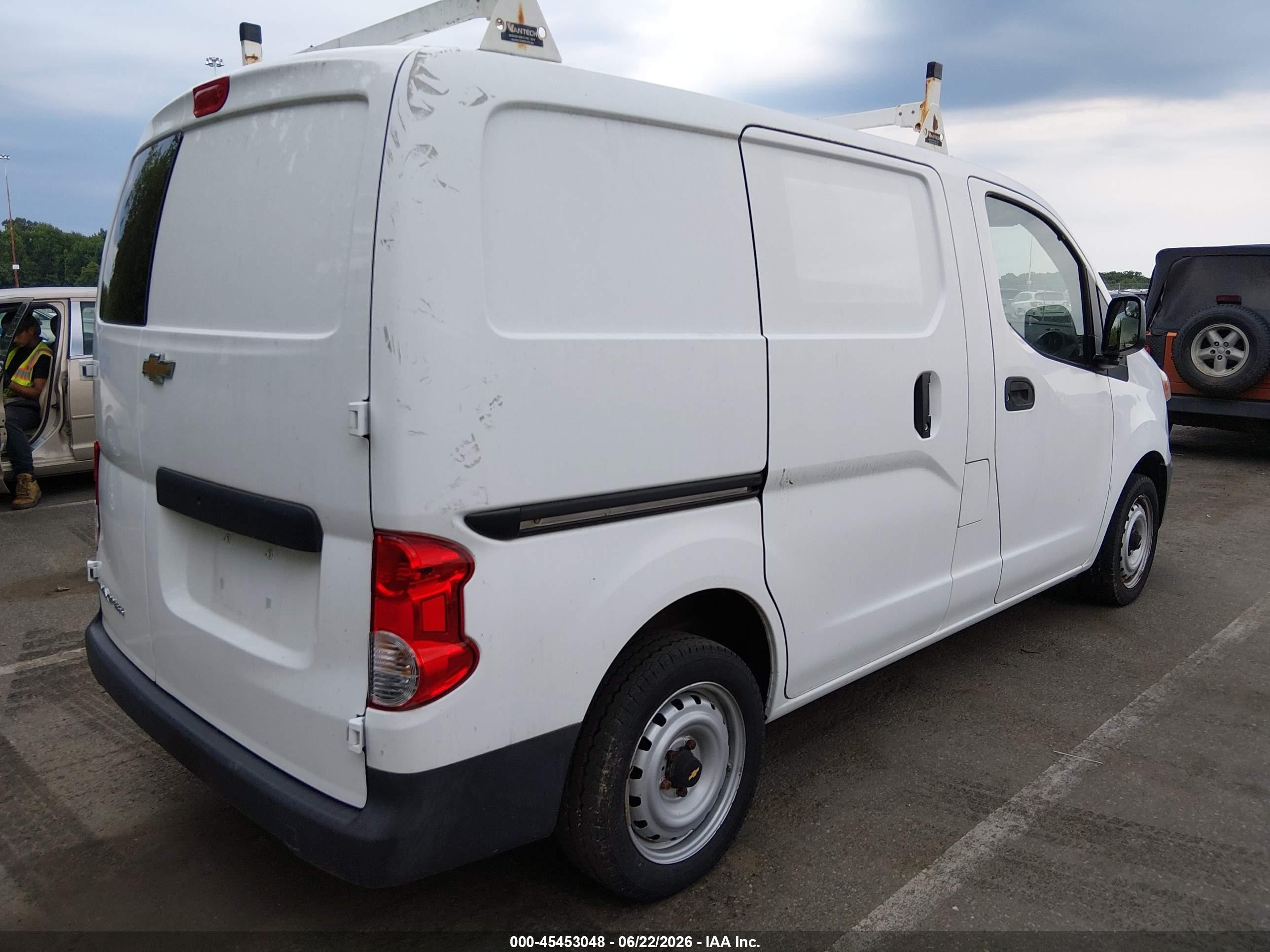 2015 Chevrolet City Express 1ls White vin: 3N63M0YN3FK704483