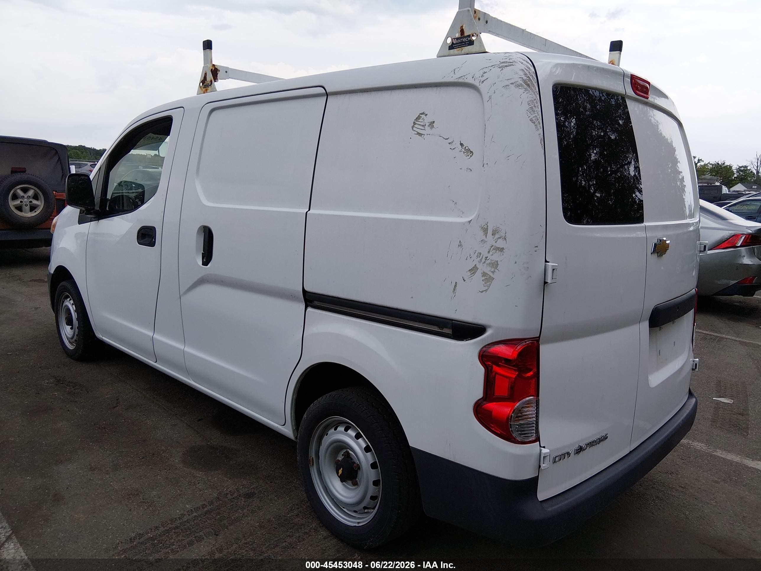 2015 Chevrolet City Express 1ls White vin: 3N63M0YN3FK704483