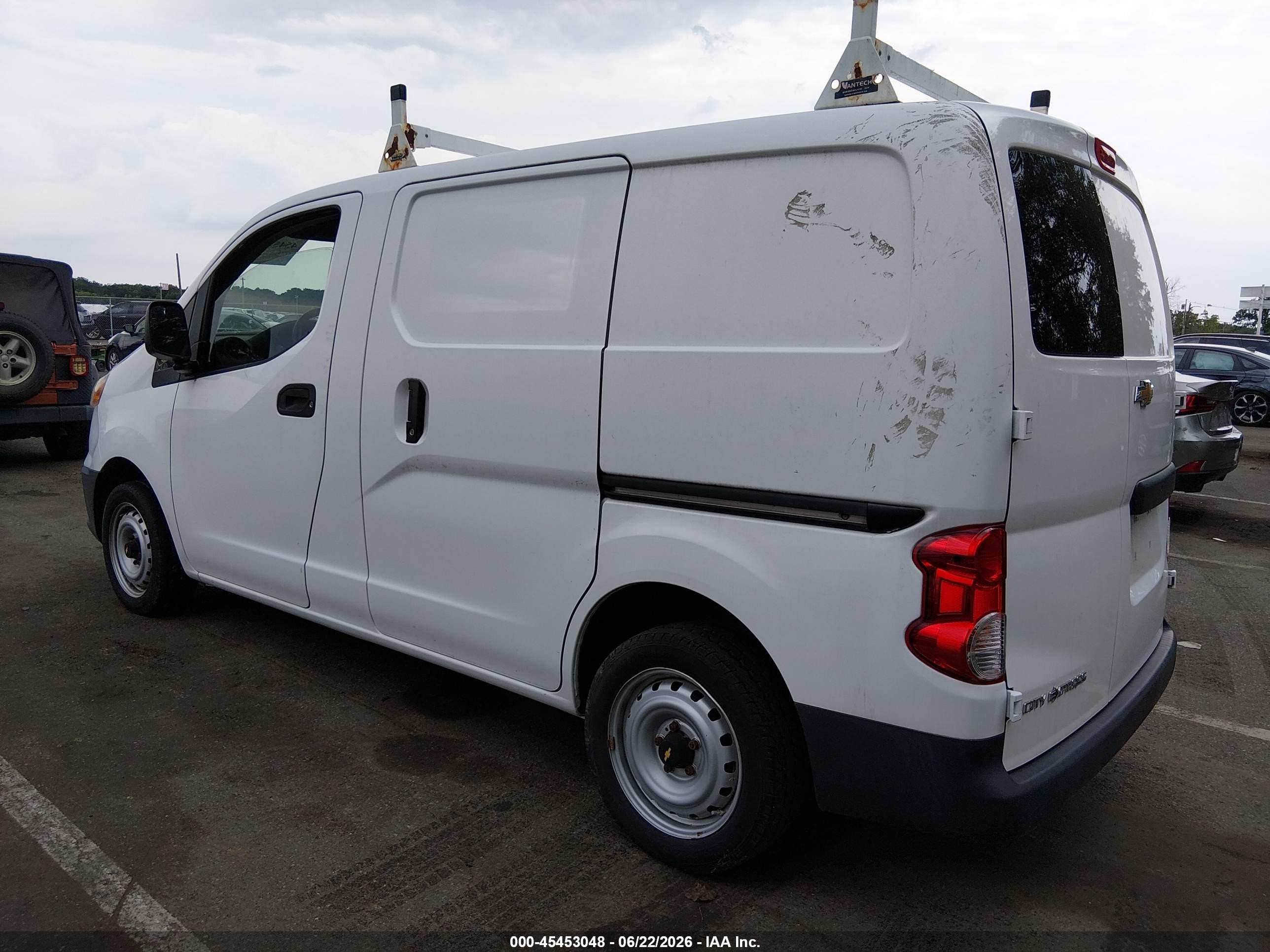 2015 Chevrolet City Express 1ls White vin: 3N63M0YN3FK704483