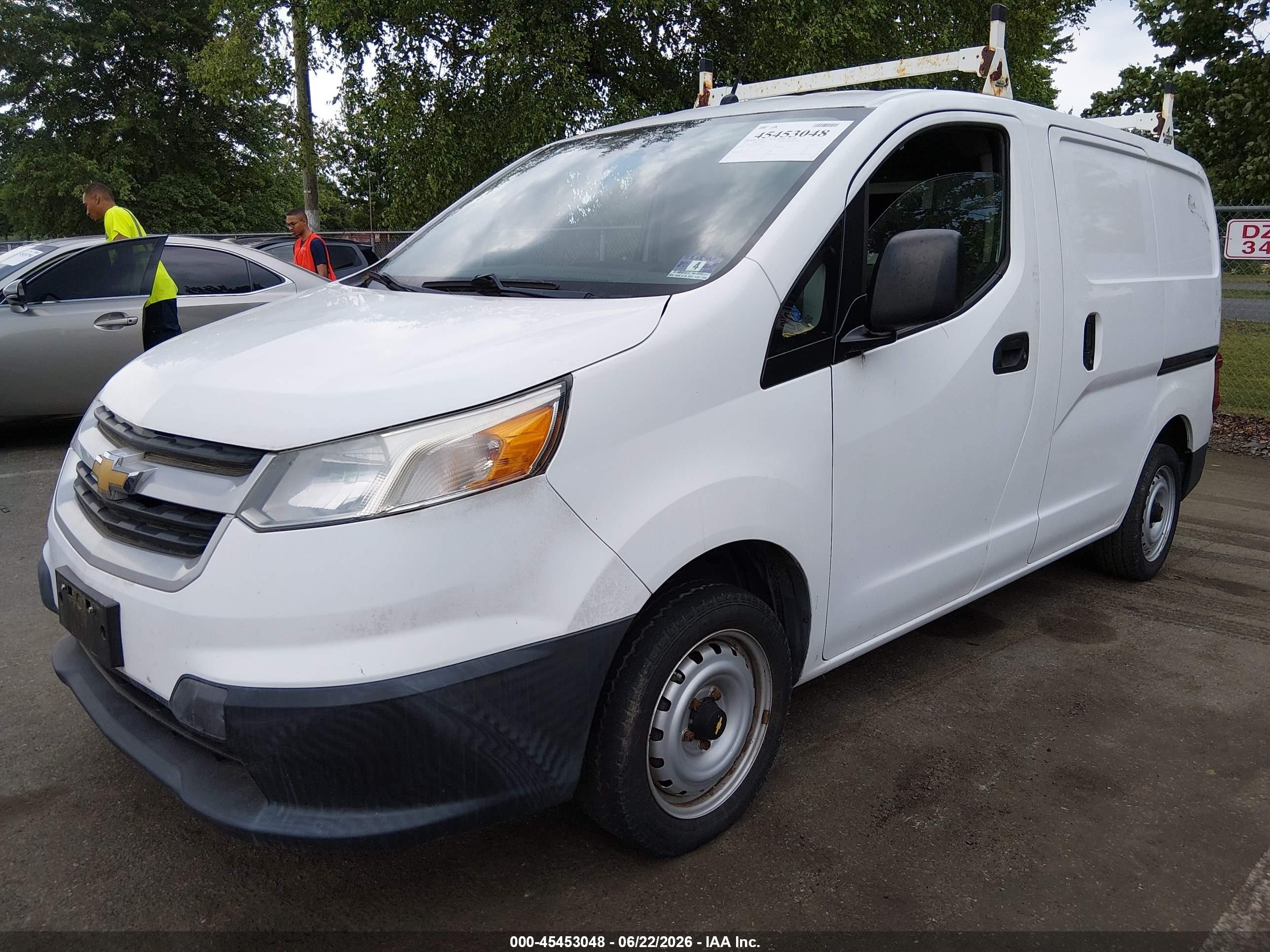 2015 Chevrolet City Express 1ls White vin: 3N63M0YN3FK704483