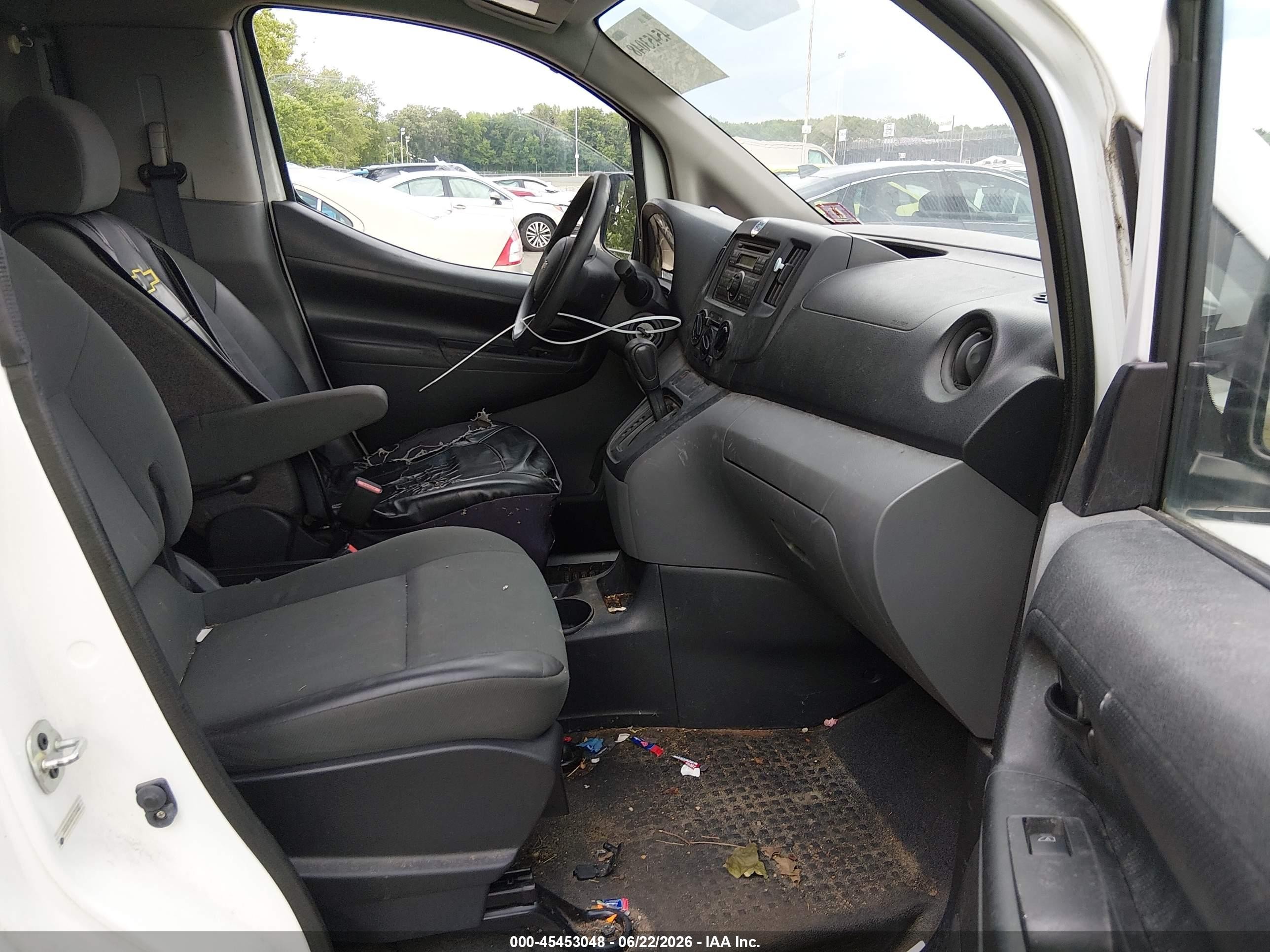 2015 Chevrolet City Express 1ls White vin: 3N63M0YN3FK704483