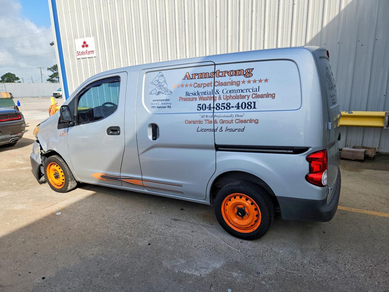 2015 Chevrolet City Express Ls Silver vin: 3N63M0YN3FK709599
