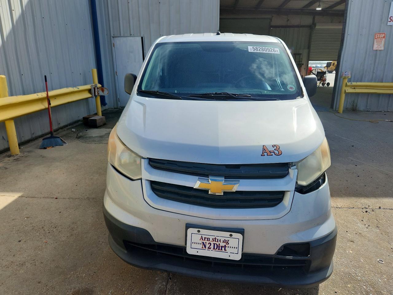 2015 Chevrolet City Express Ls Silver vin: 3N63M0YN3FK709599