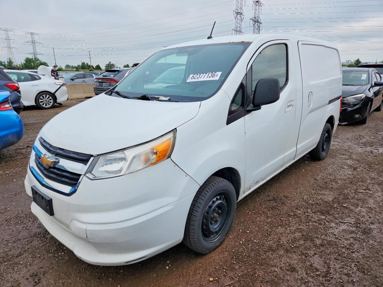 2015 Chevrolet City Express Ls White vin: 3N63M0YN3FK721347