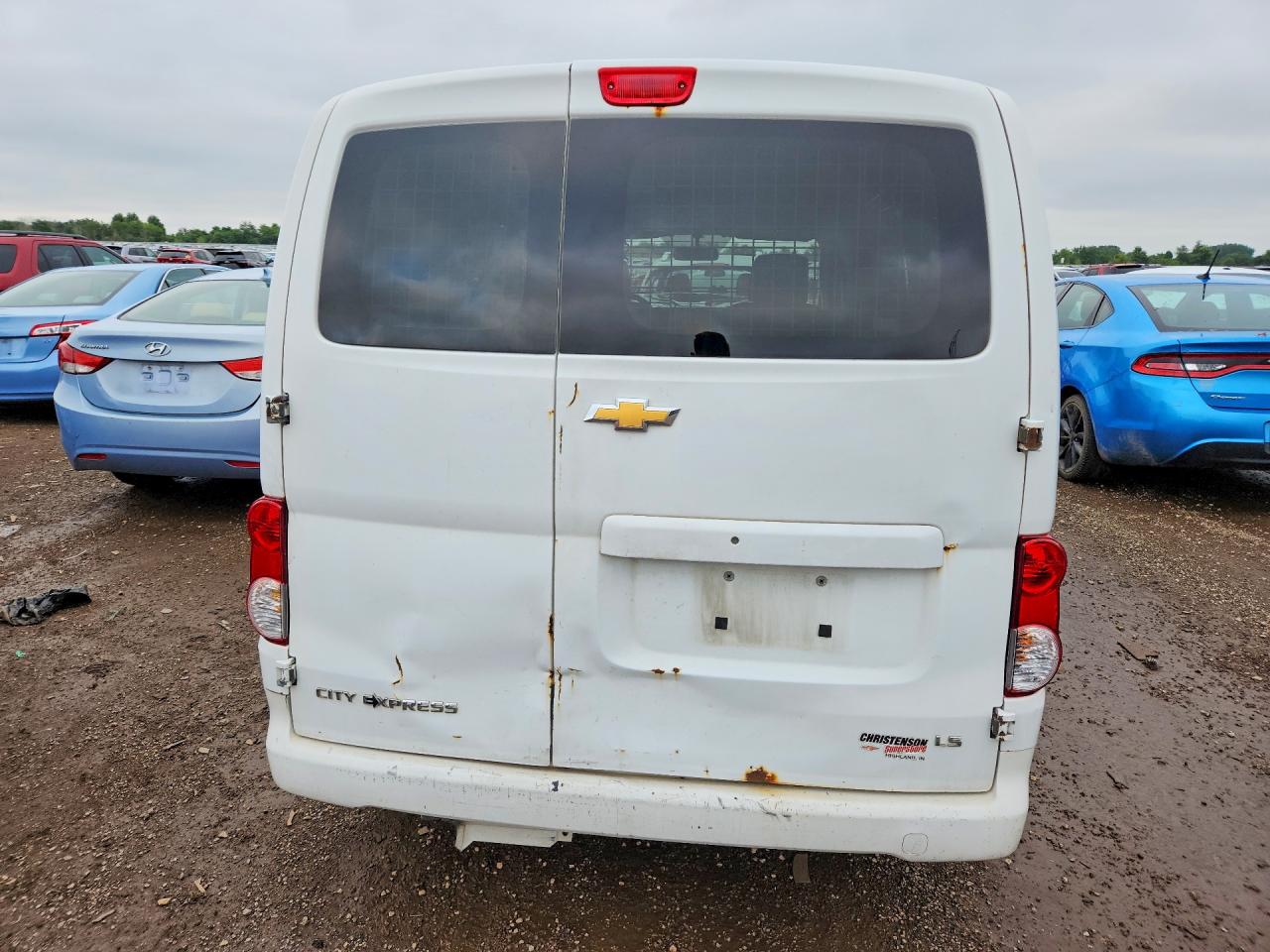 2015 Chevrolet City Express Ls Белый vin: 3N63M0YN3FK721347