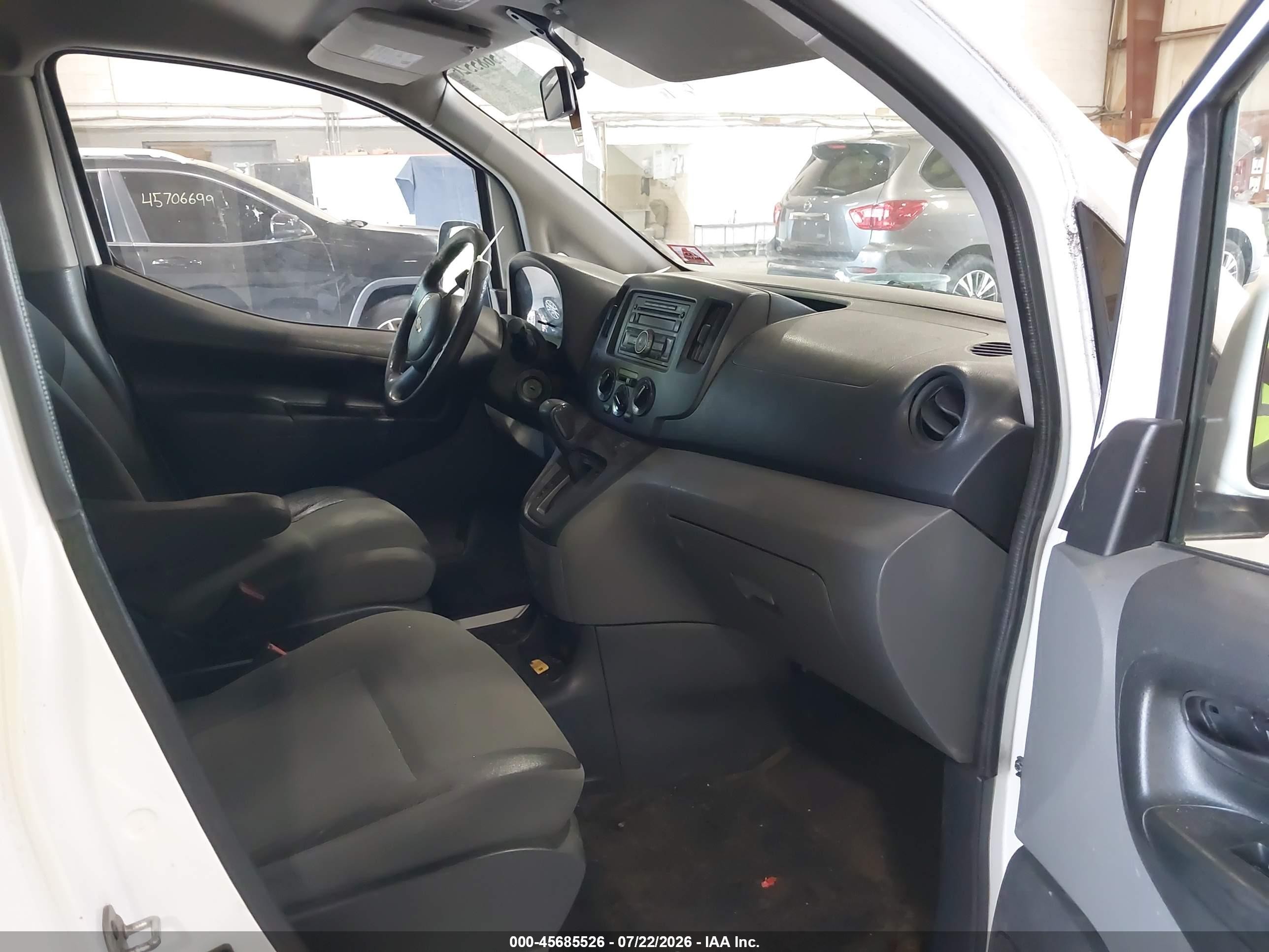 2015 Chevrolet City Express 1ls White vin: 3N63M0YN4FK696653